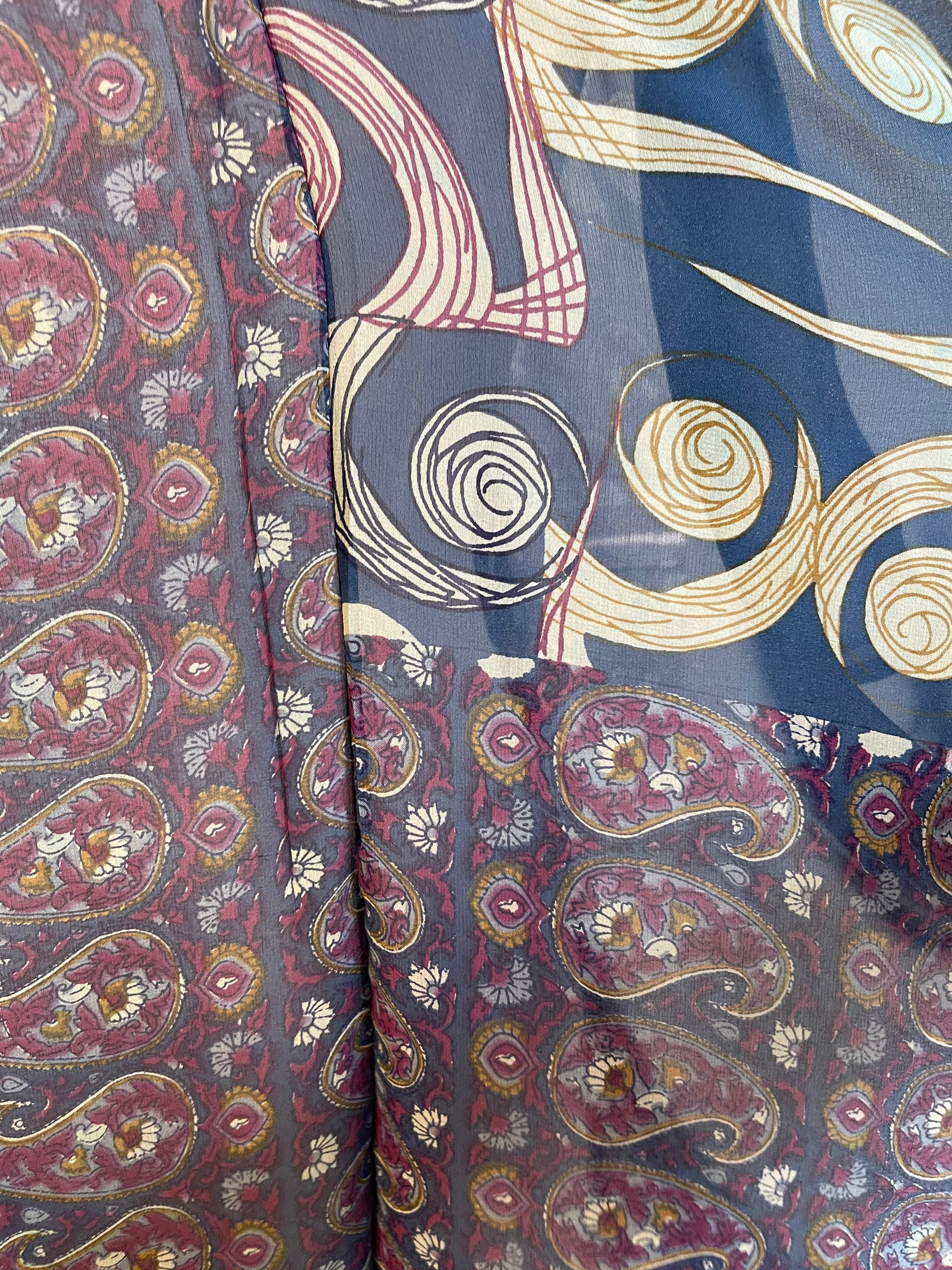 STAFF HOLDS PRG6282 Sheer Wabi Sabi Pure Silk Cardigan