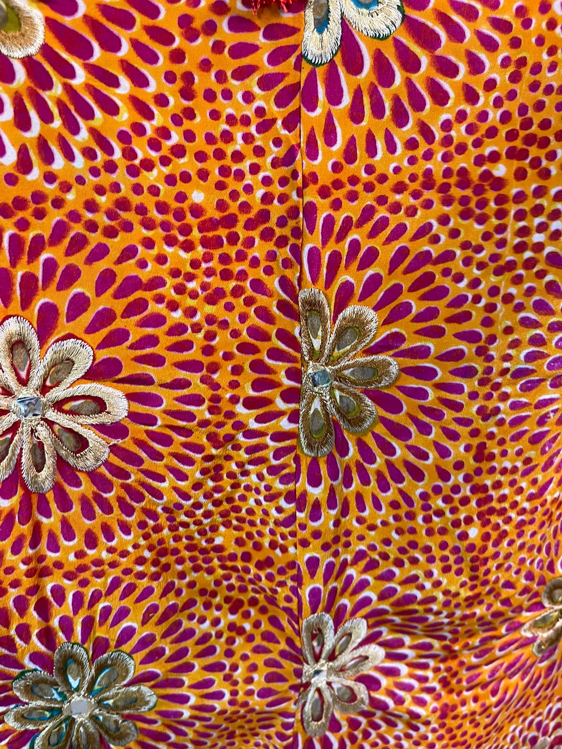 REVOLUTIONHER PRC6415 Avatar Pure Silk Maxi Kaftan