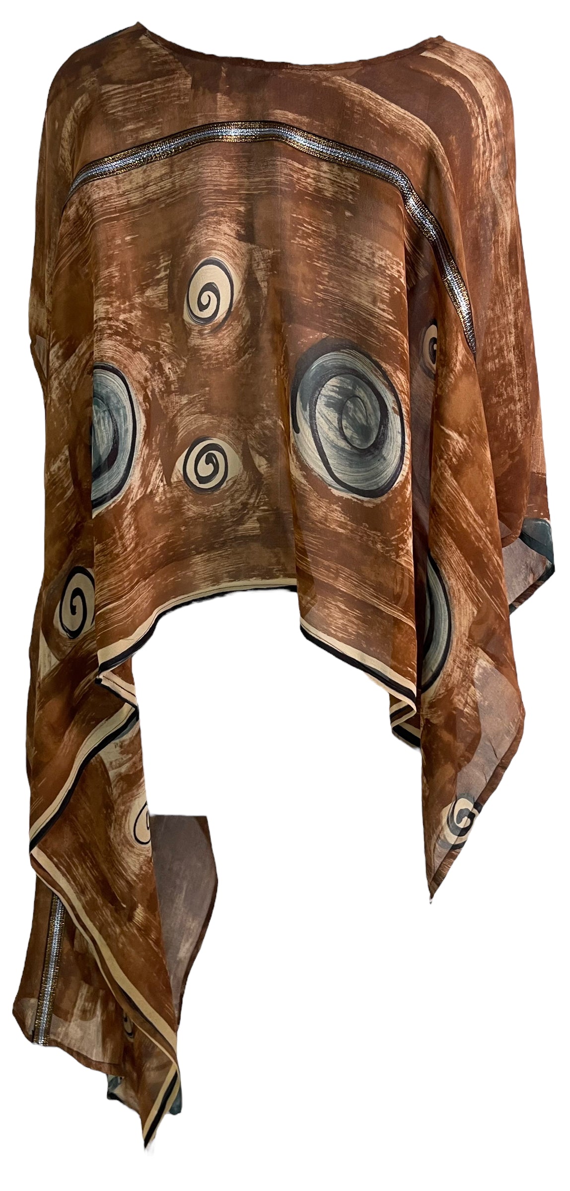 PRG6353 Sheer Avatar Pure Silk Versatile Vest