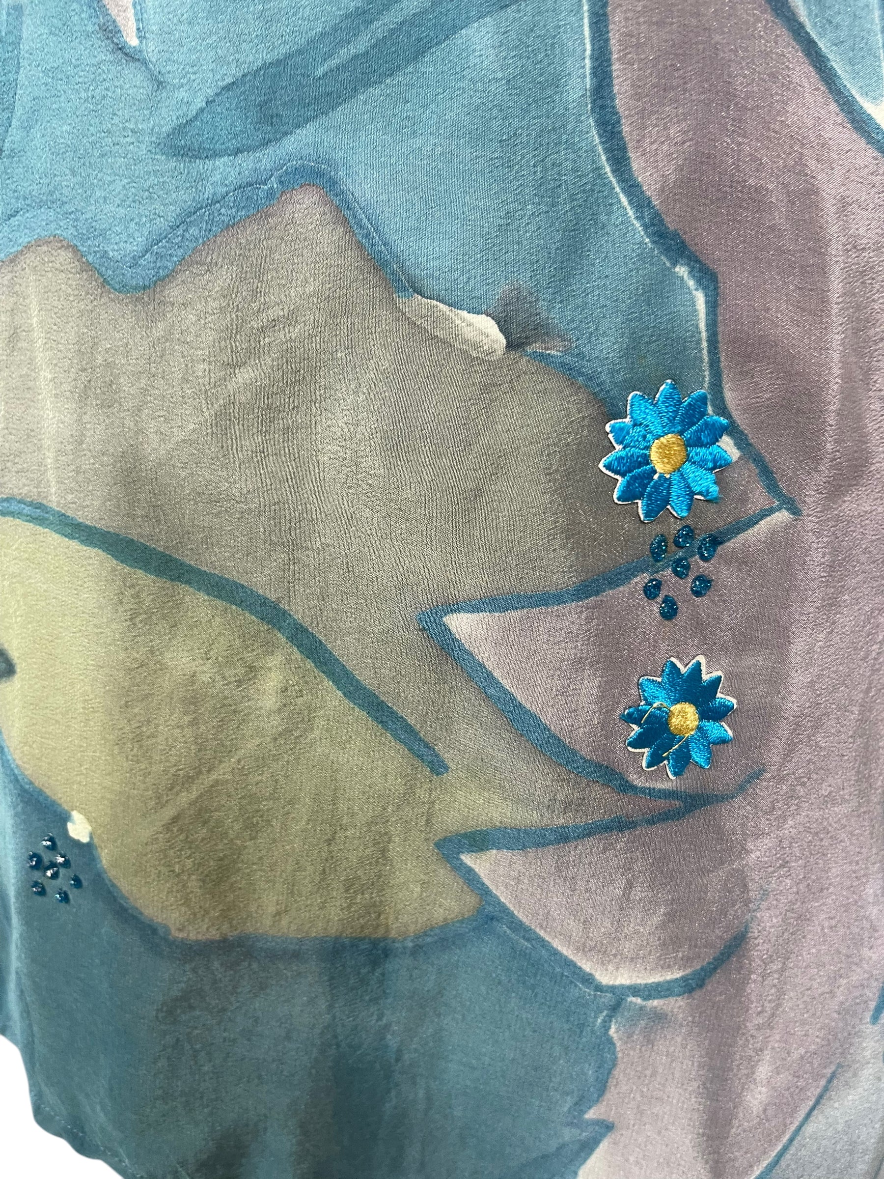 PRC6542 Avatar Pure Silk Self Pocket Tunic Dress