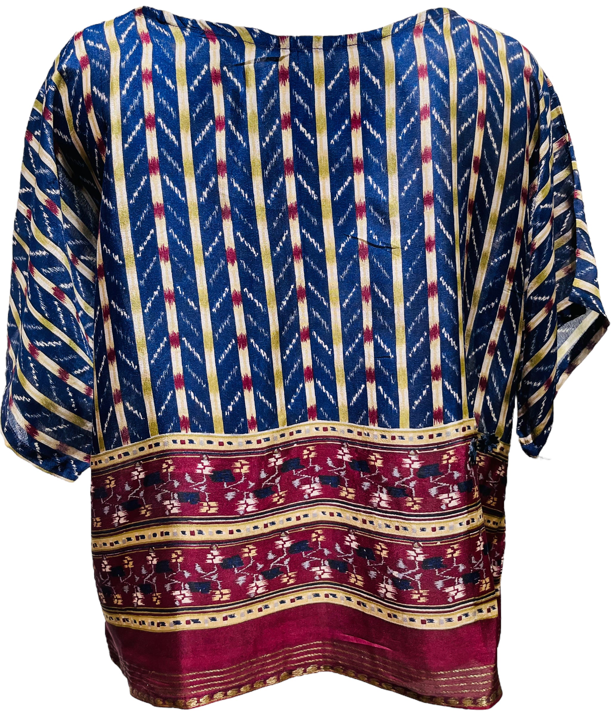 FINAL SALE PRC3143 Avatar Pure Silk Boxy Top