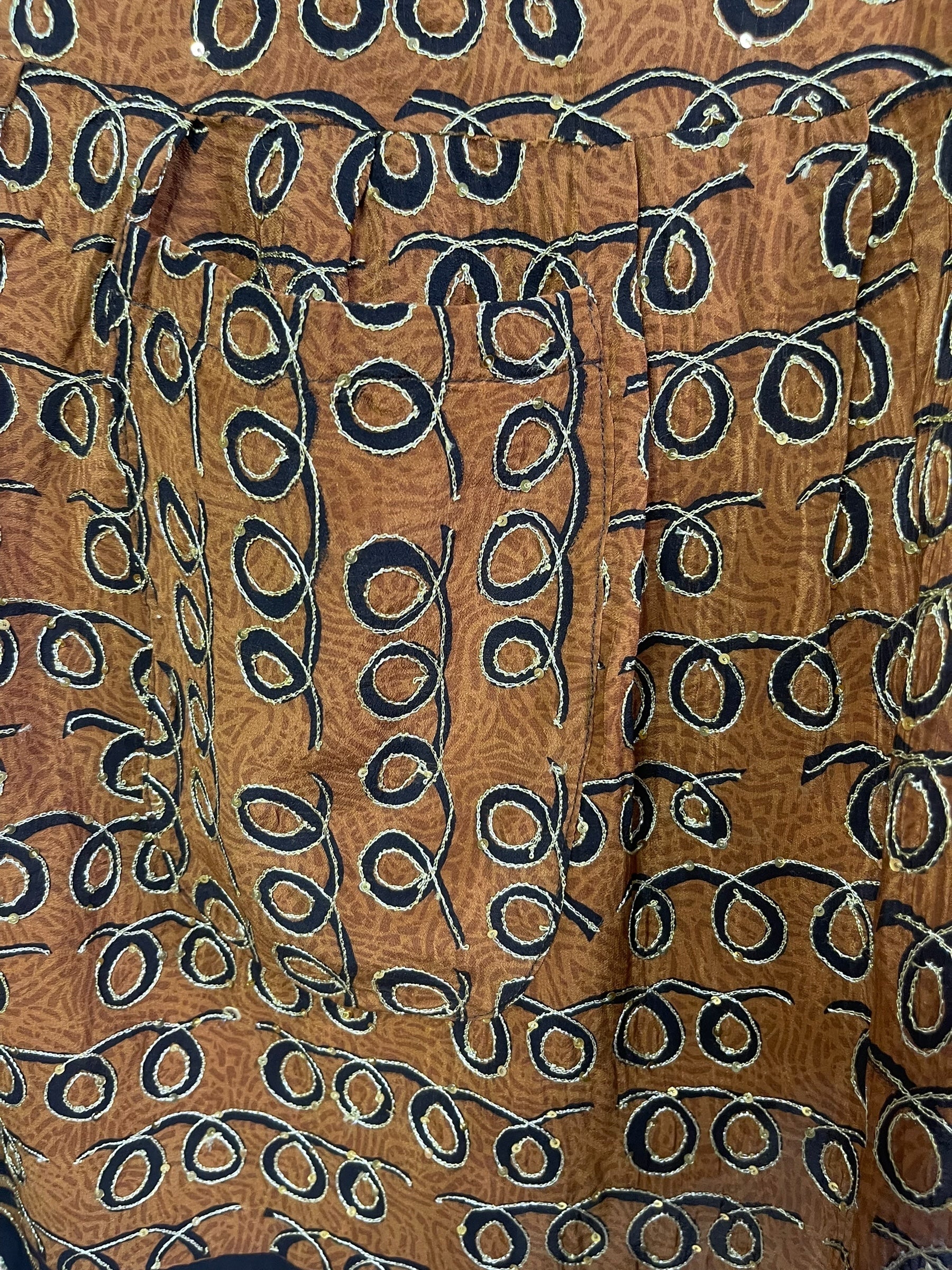 PRC6728 Avatar Pure Silk Boxy Babydoll Dress