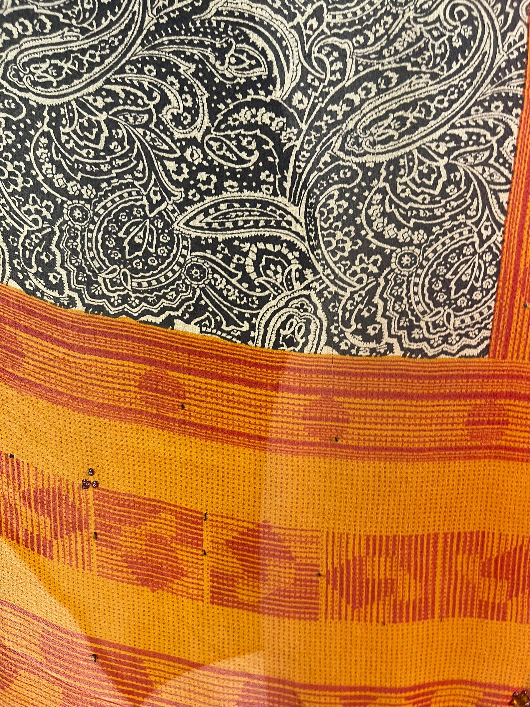 LADY LUCK PRG6323 Sheer Avatar Pure Silk Waterfall Top