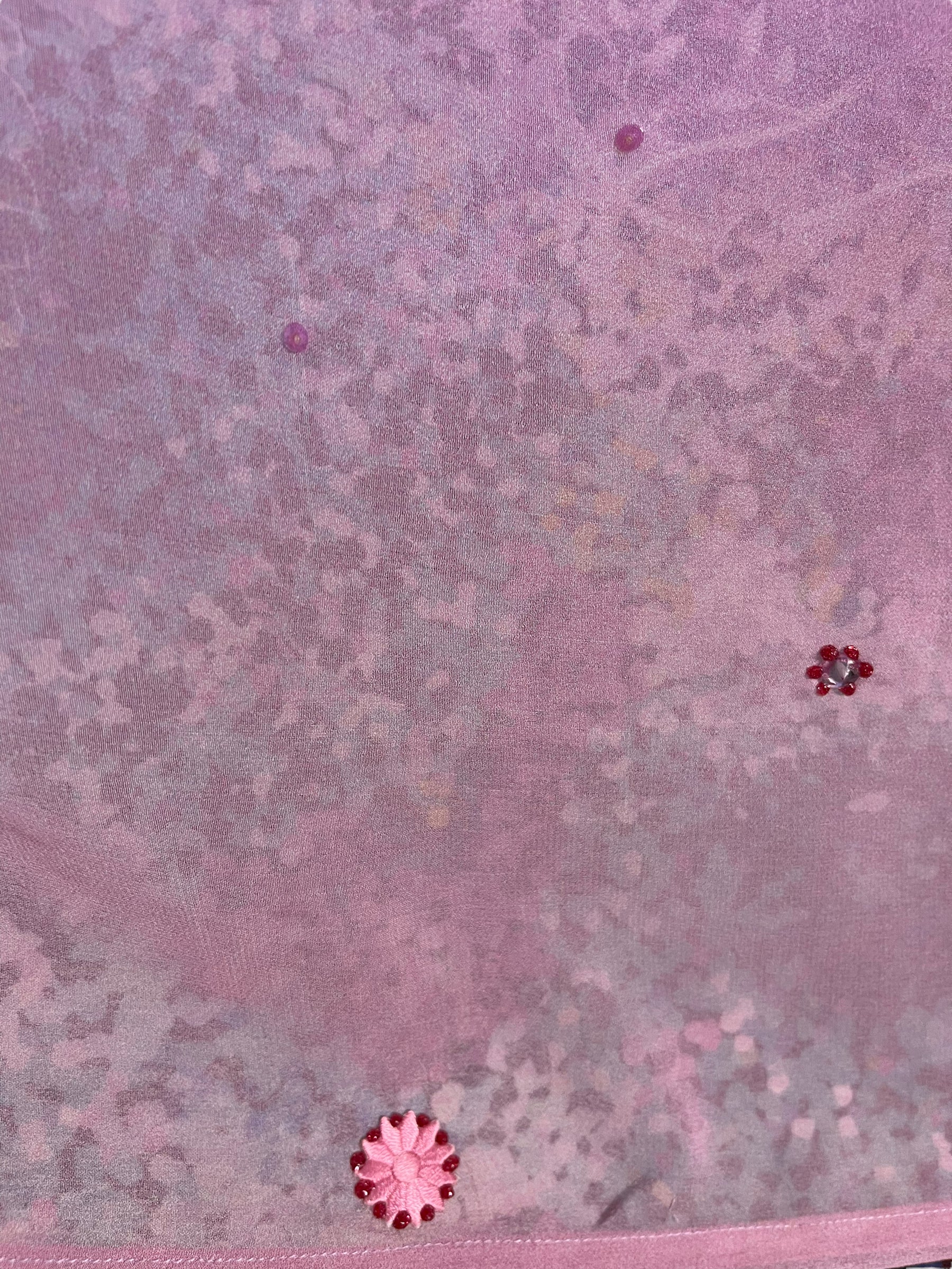 PRG6290 Sheer Pure Silk Wabi Sabi Capelet Poncho