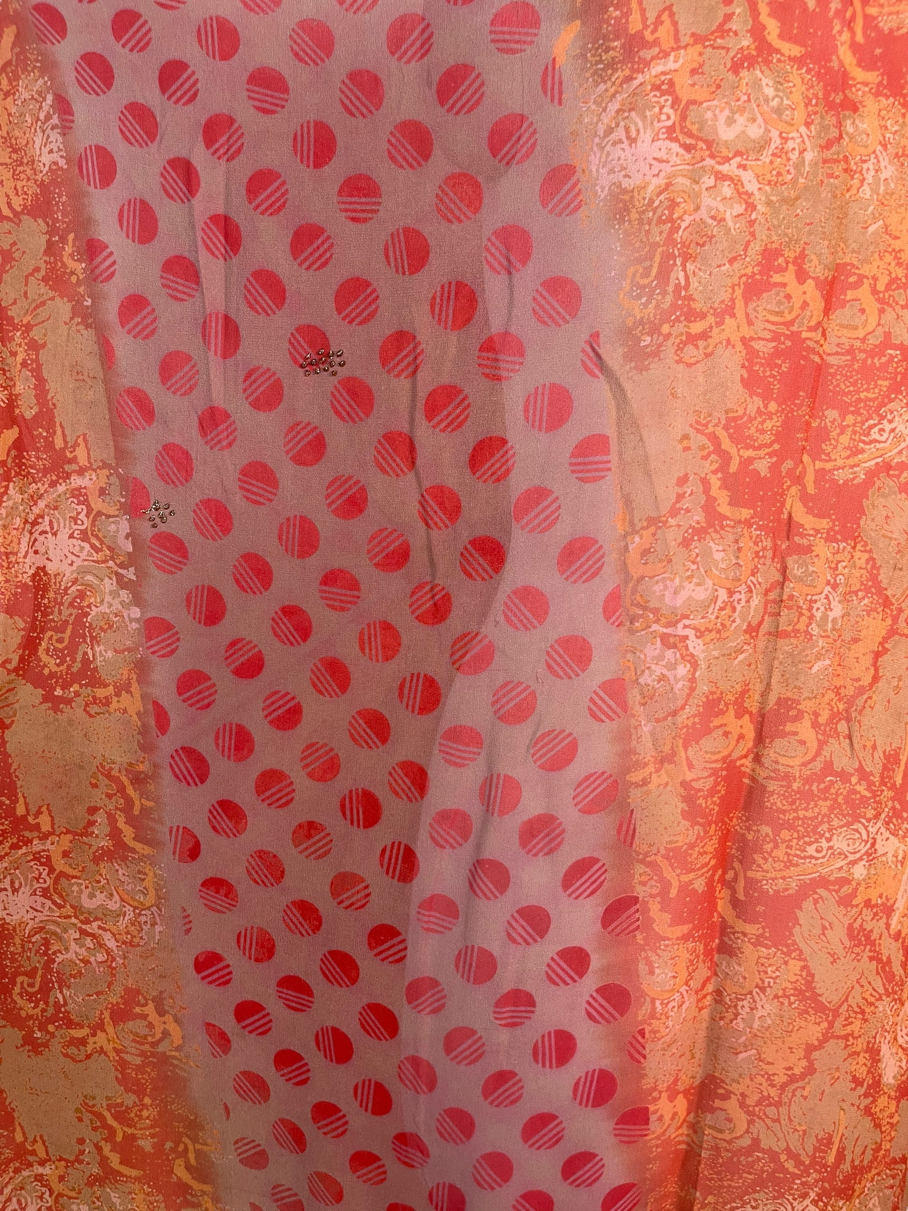 PRG6379 Sheer Avatar Pure Silk Maxi Kaftan