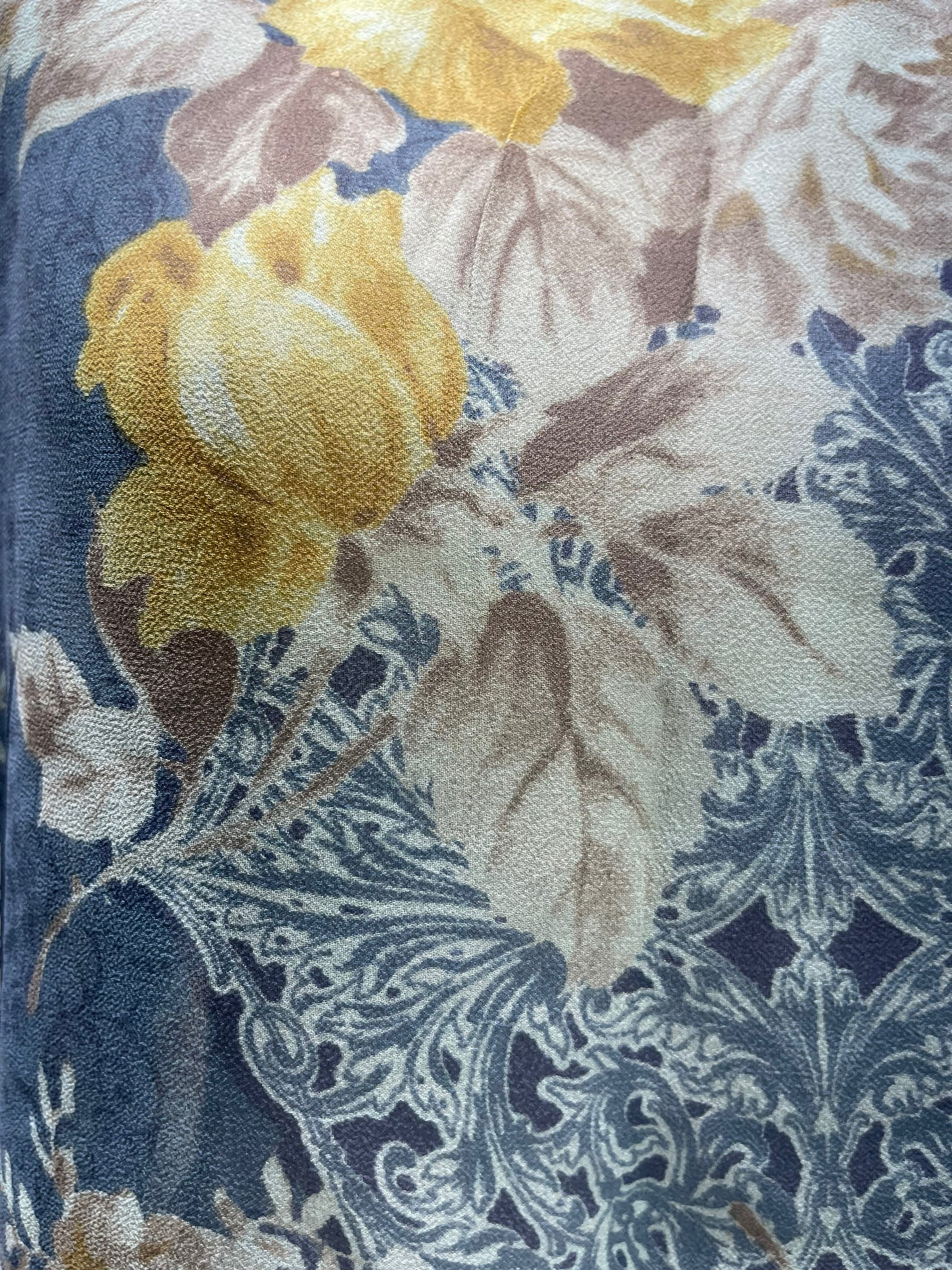 PRG5772 Sheer Avatar Pure Silk Boxy Top