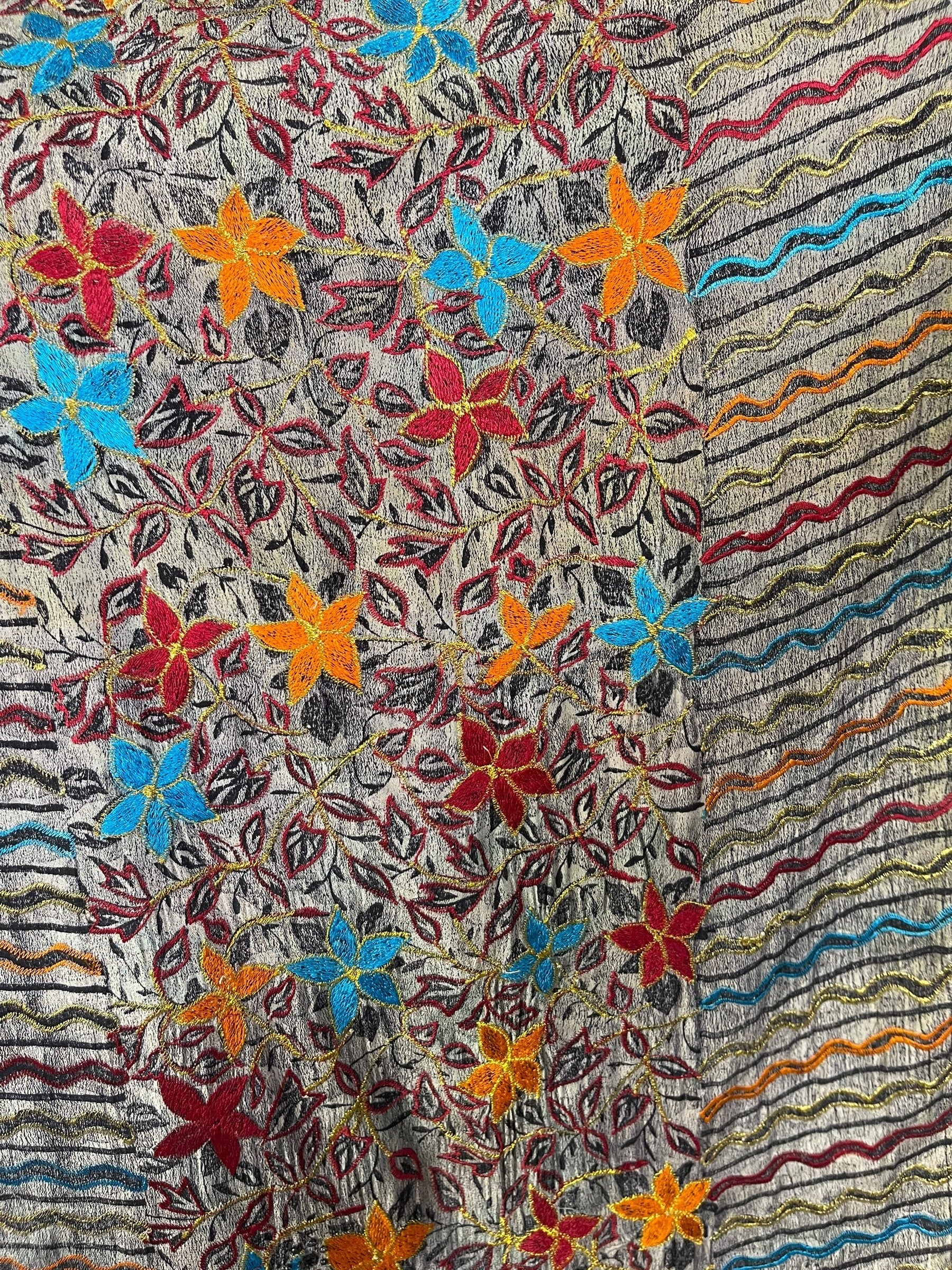 PRC6713 Avatar Pure Silk Midi Length Kaftan