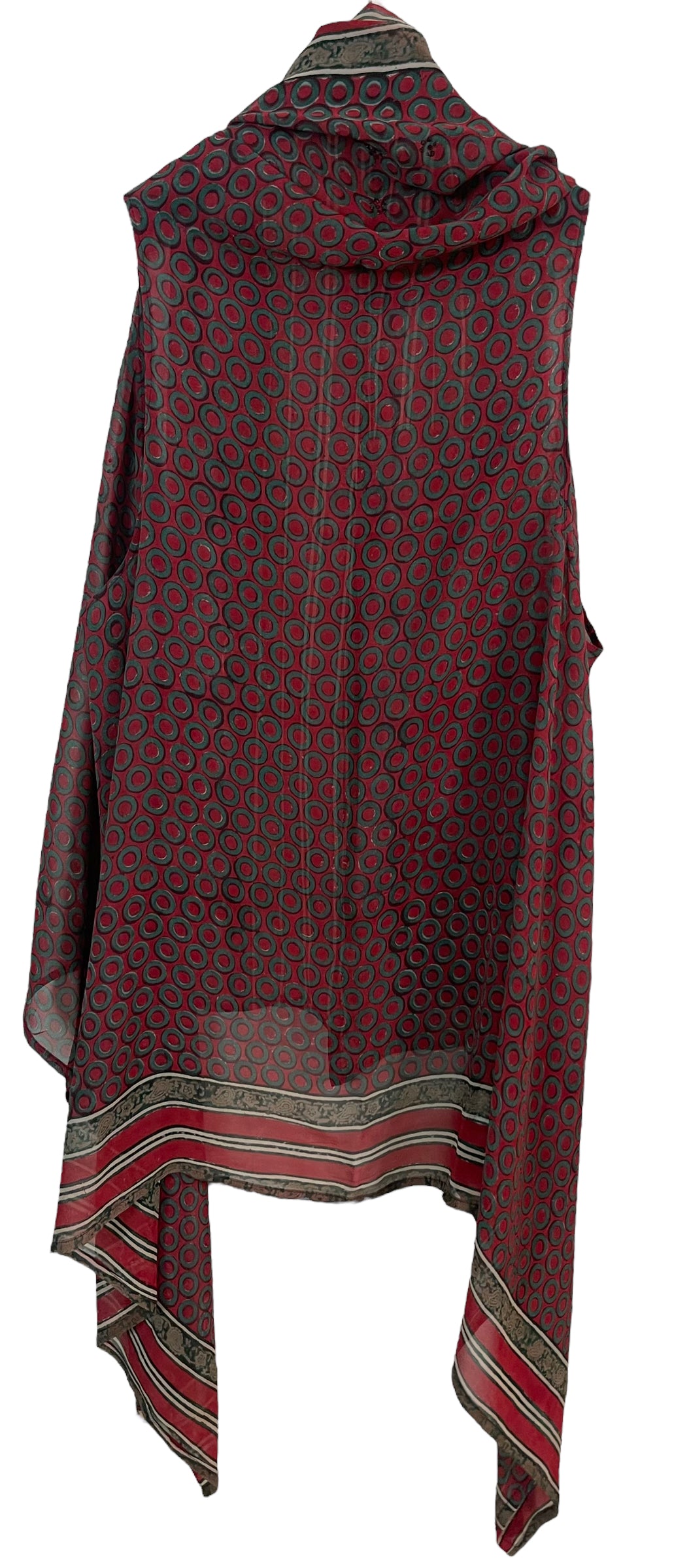 LADY LUCK PRG5903 Sheer Avatar Pure Silk Versatile Vest