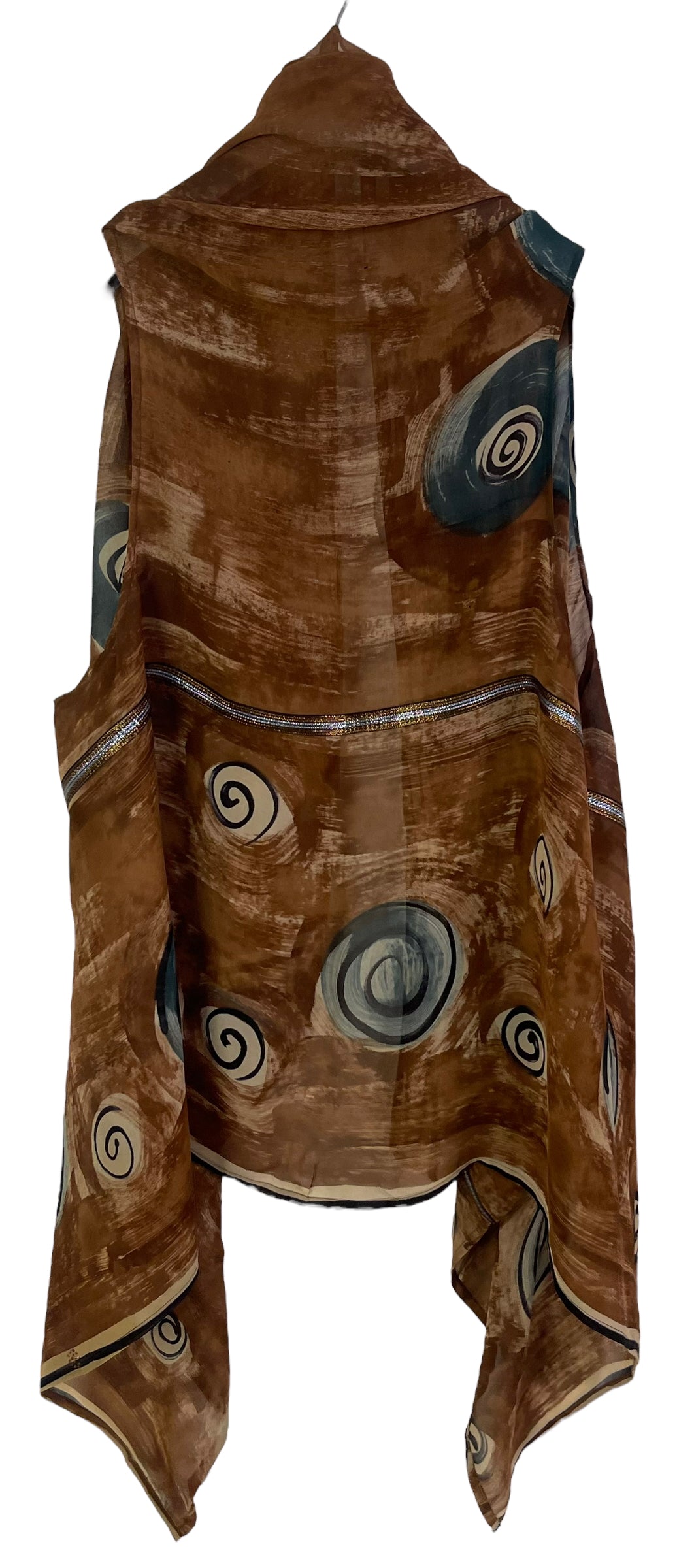 PRG6353 Sheer Avatar Pure Silk Versatile Vest