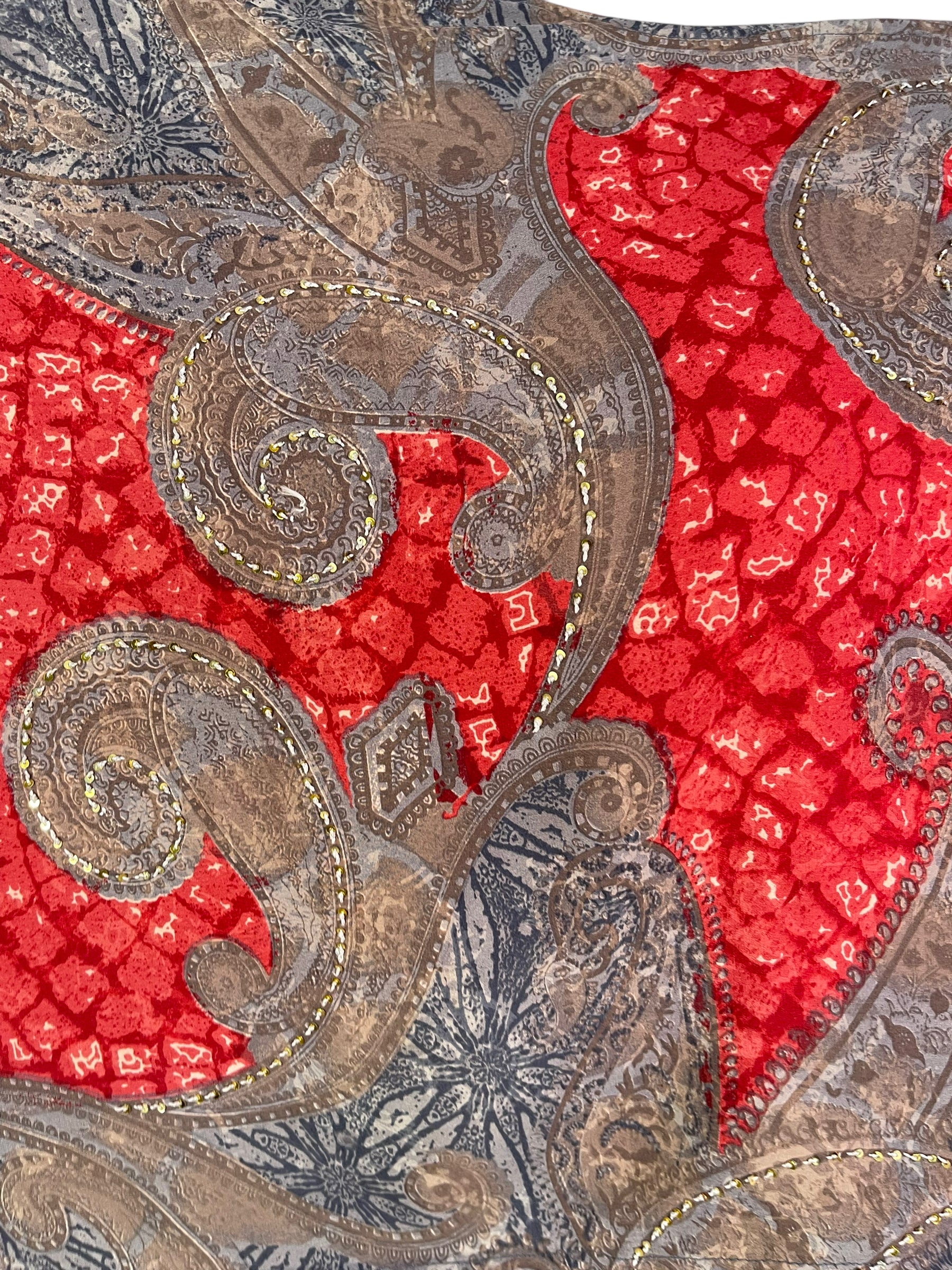 REVOLUTIONHER PRC6398 Avatar Pure Silk Capelet Poncho