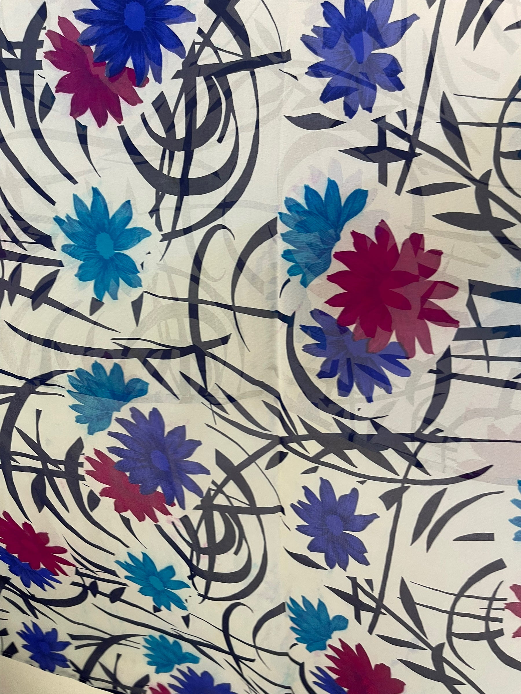 PRG6448 Sheer Wabi Sabi Pure Silk Hi Lo Top