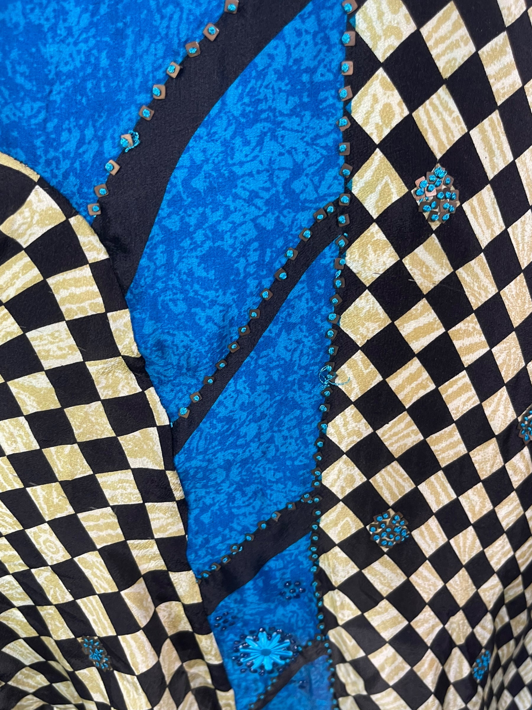 PRC6528 Wabi Sabi Pure Silk Self Pocket Tunic Dress