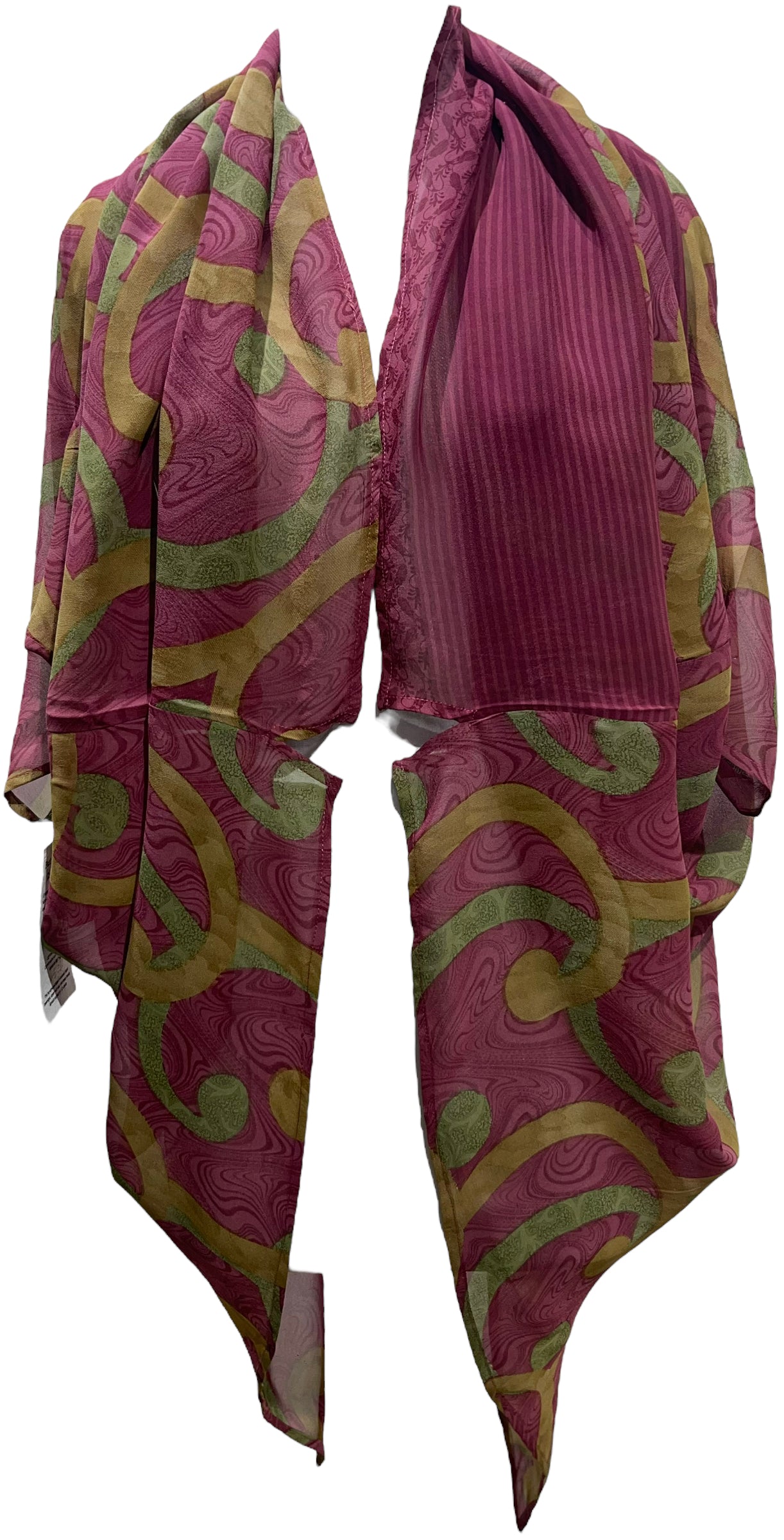 FINAL SALE PRG5713 Sheer Avatar Pure Silk Cardigan