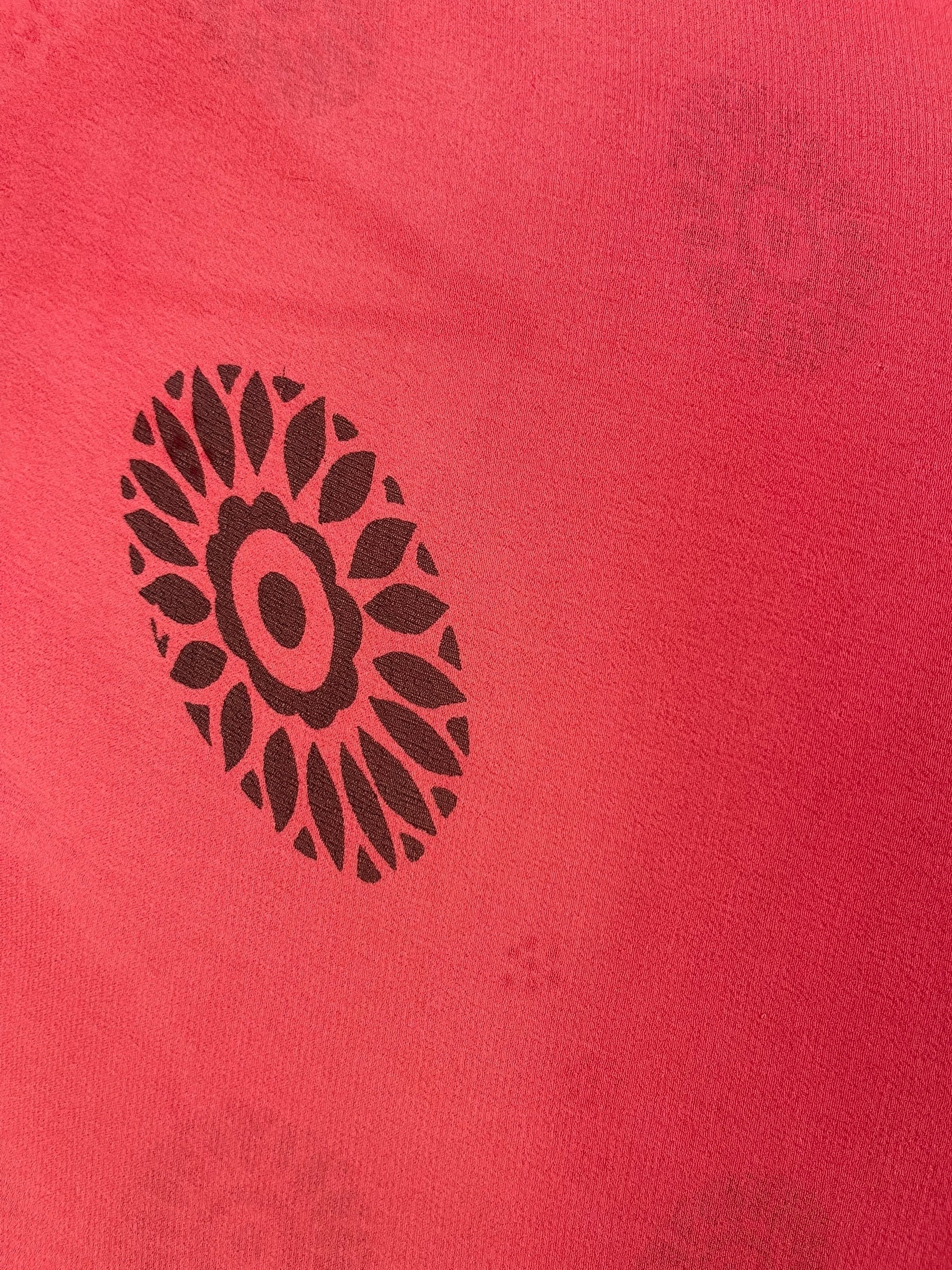 REVOLUTIONHER PRG6741 Sheer Avatar Pure Silk Boxy Babydoll Dress