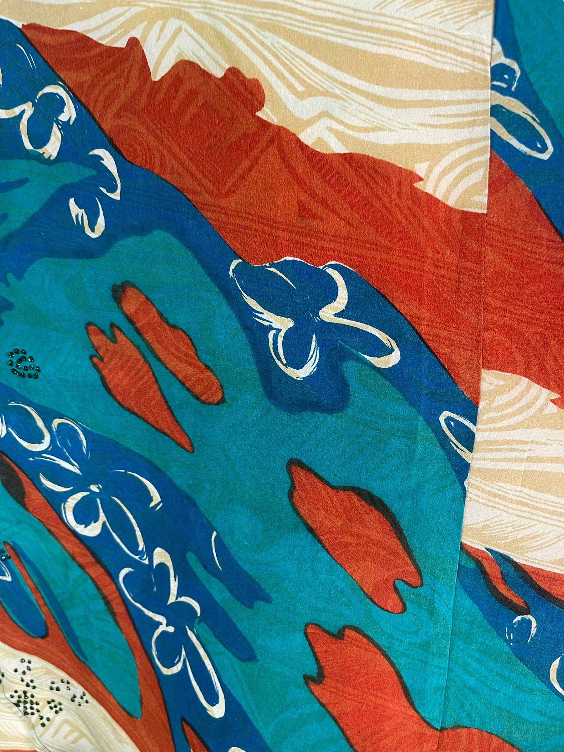 PRC6501 Avatar Pure Silk Waterfall Top