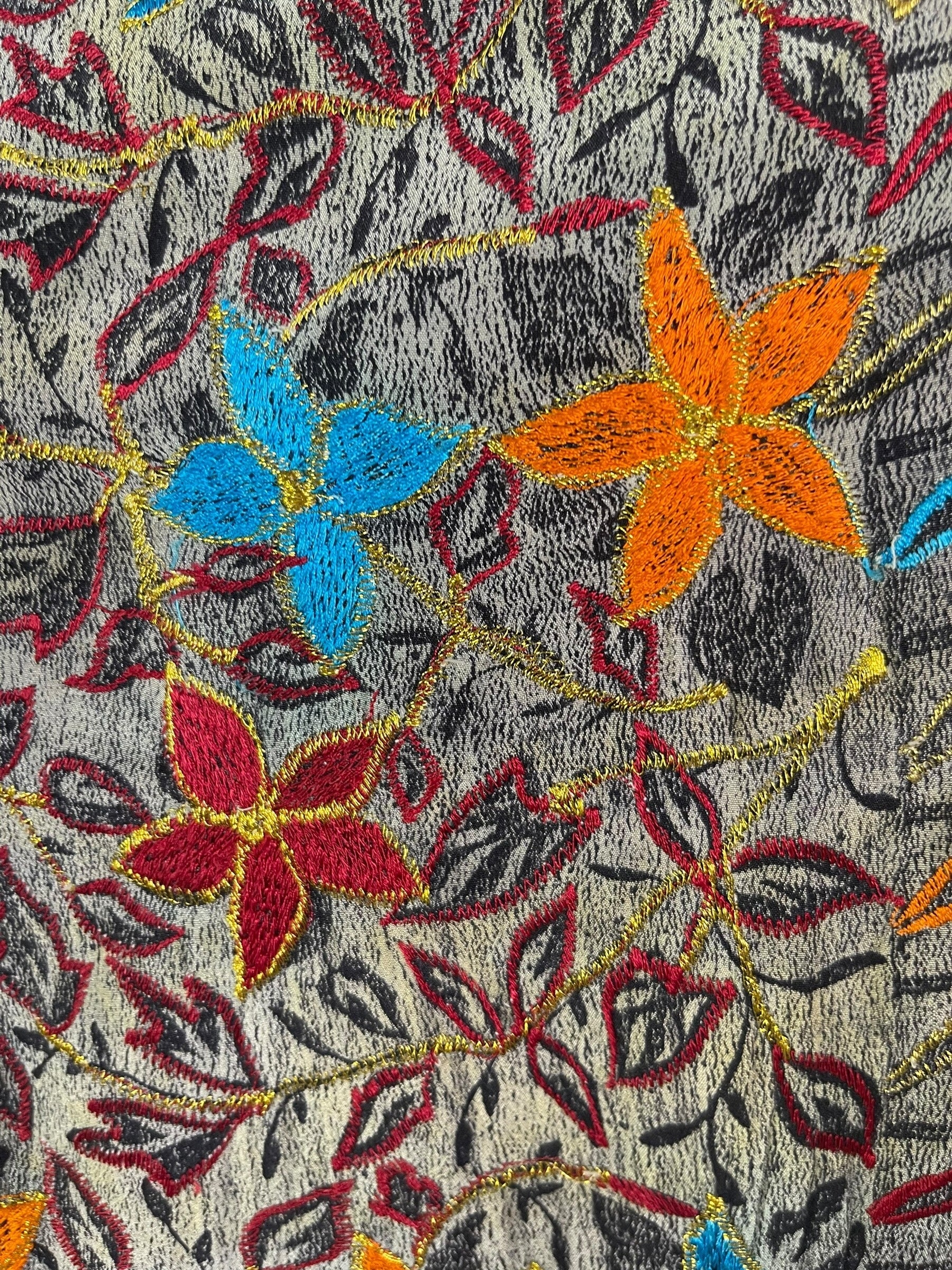 PRC6713 Avatar Pure Silk Midi Length Kaftan