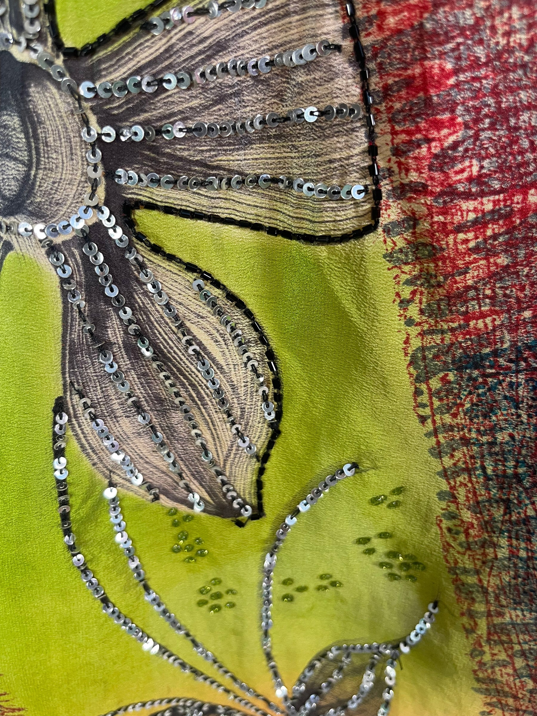 REVOLUTIONHER PRC6530 Avatar Pure Silk Self Pocket Tunic Dress