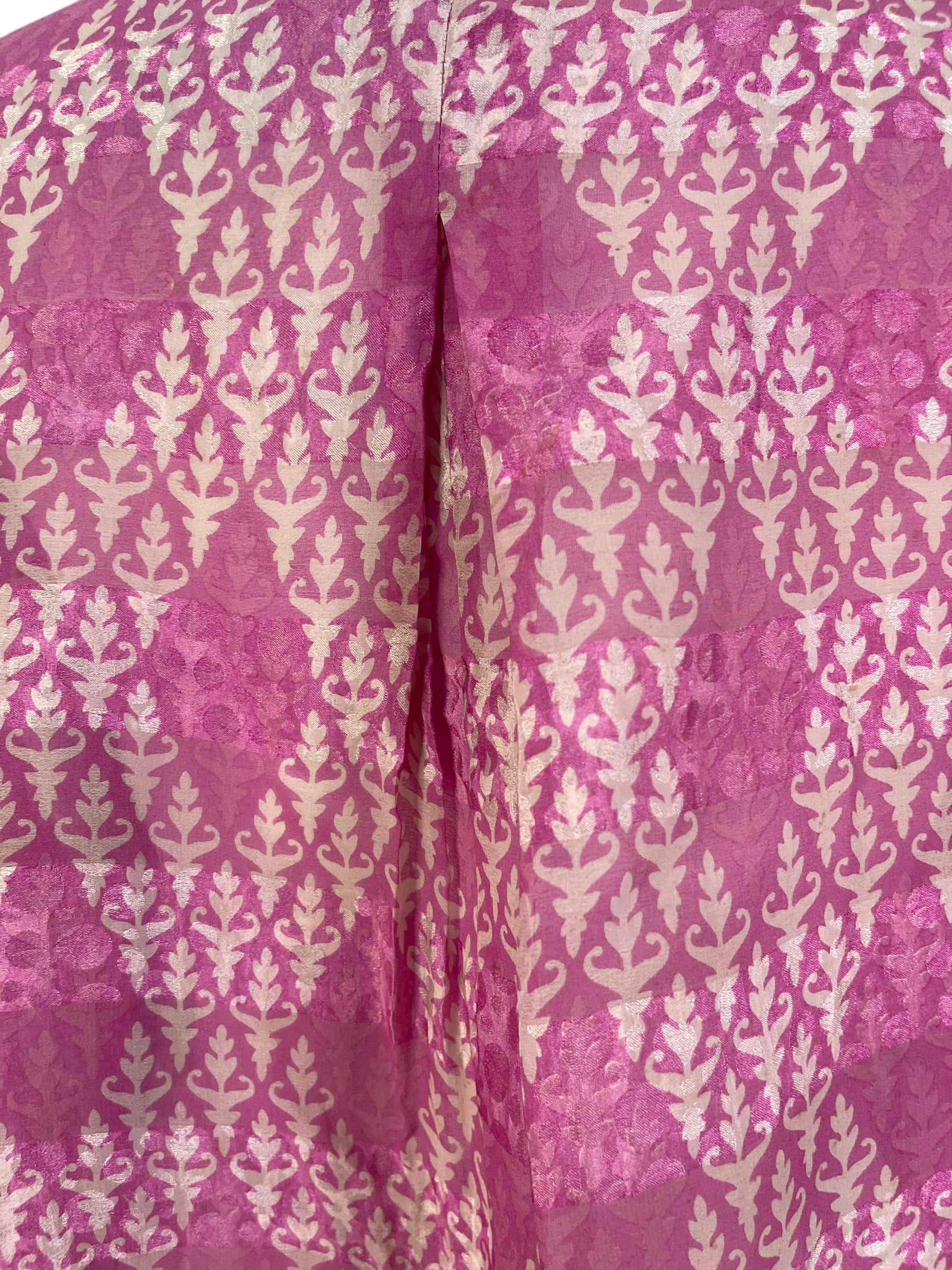 PRG6039 Sheer Wabi Sabi Pure Silk Self Pocket Tunic Dress