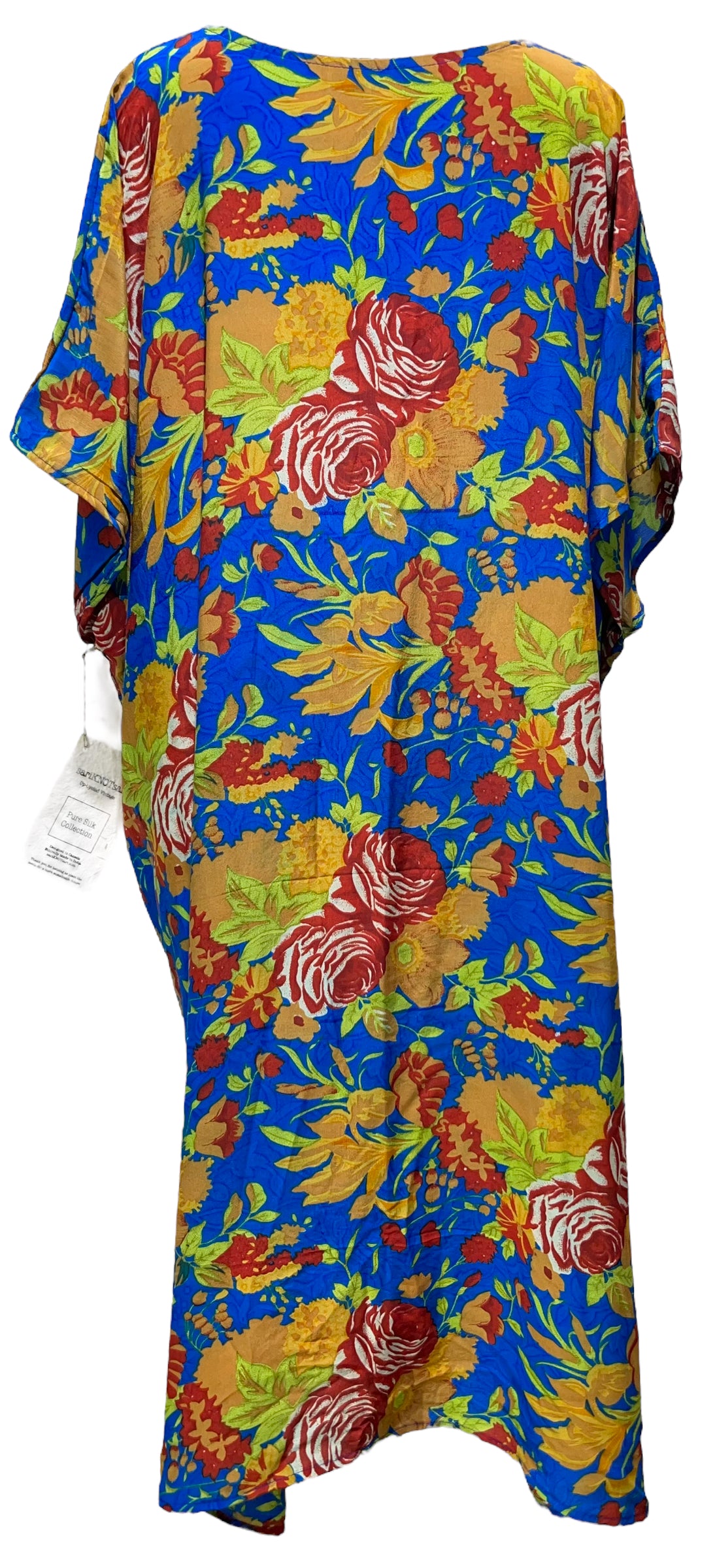 REVOLUTIONHER PRC4411 Avatar Pure Silk Maxi Kaftan