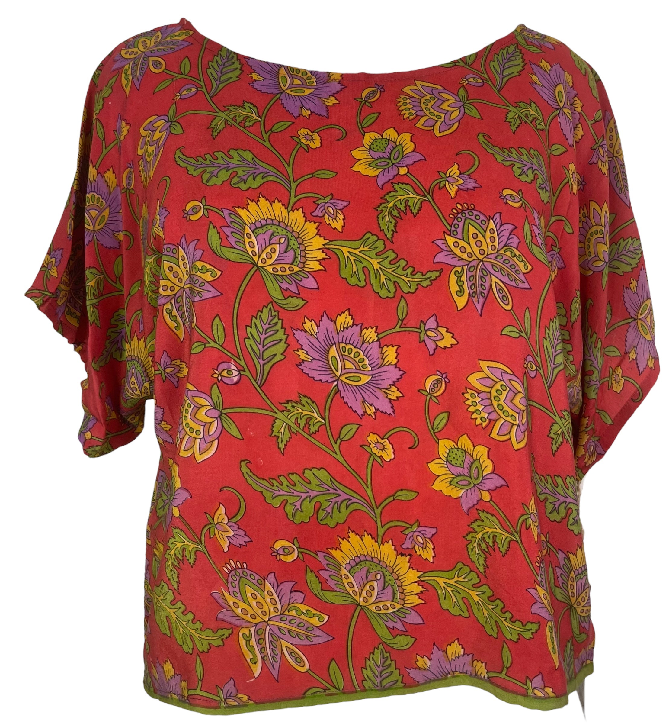 Releases Sunday at 8pm EST PRC7810 Wabi Sabi Pure Silk Boxy Top
