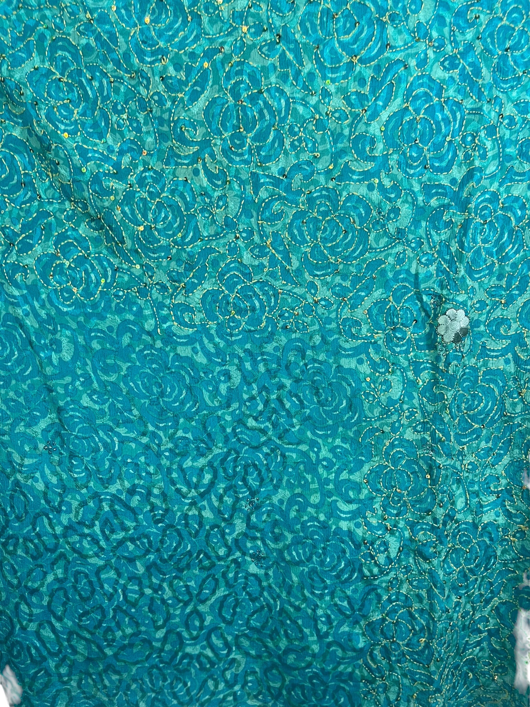 Releases Sunday at 8pm EST PRC8886 Avatar Pure Silk Short Kaftan Tunic with Slits