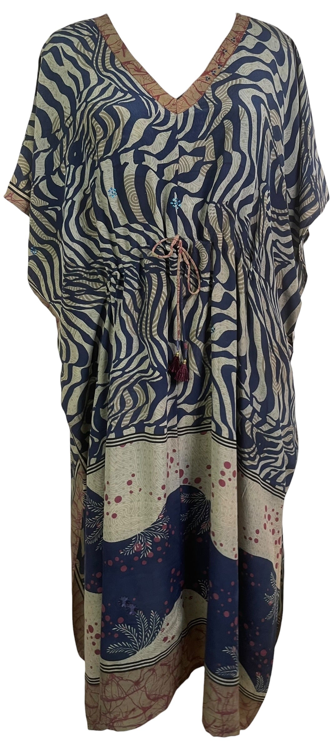 Releases Sunday at 8pm EST PRC8956 Wabi Sabi Pure Silk Maxi Kaftan