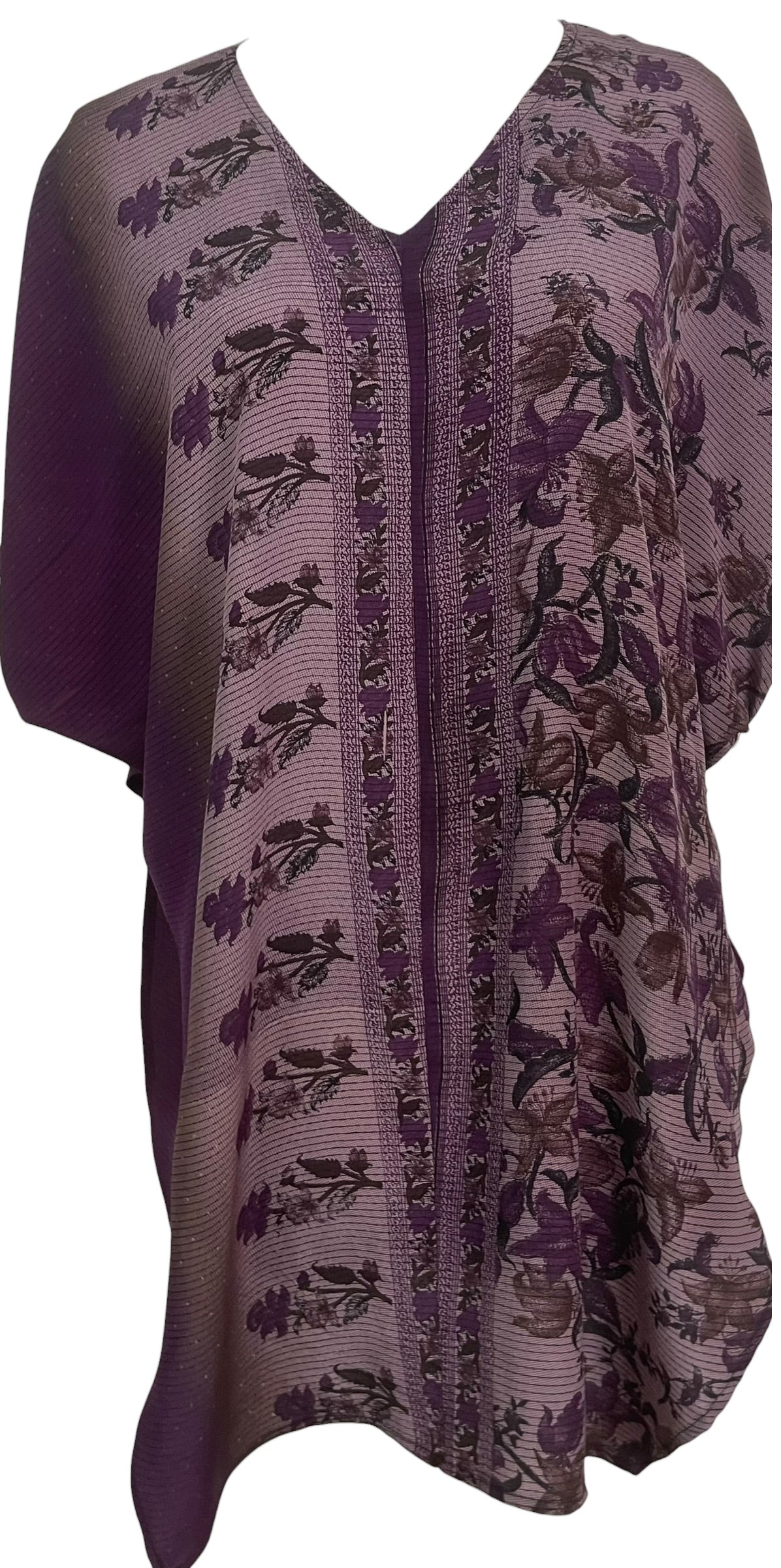 PRC8971 Avatar Pure Silk Waterfall Top