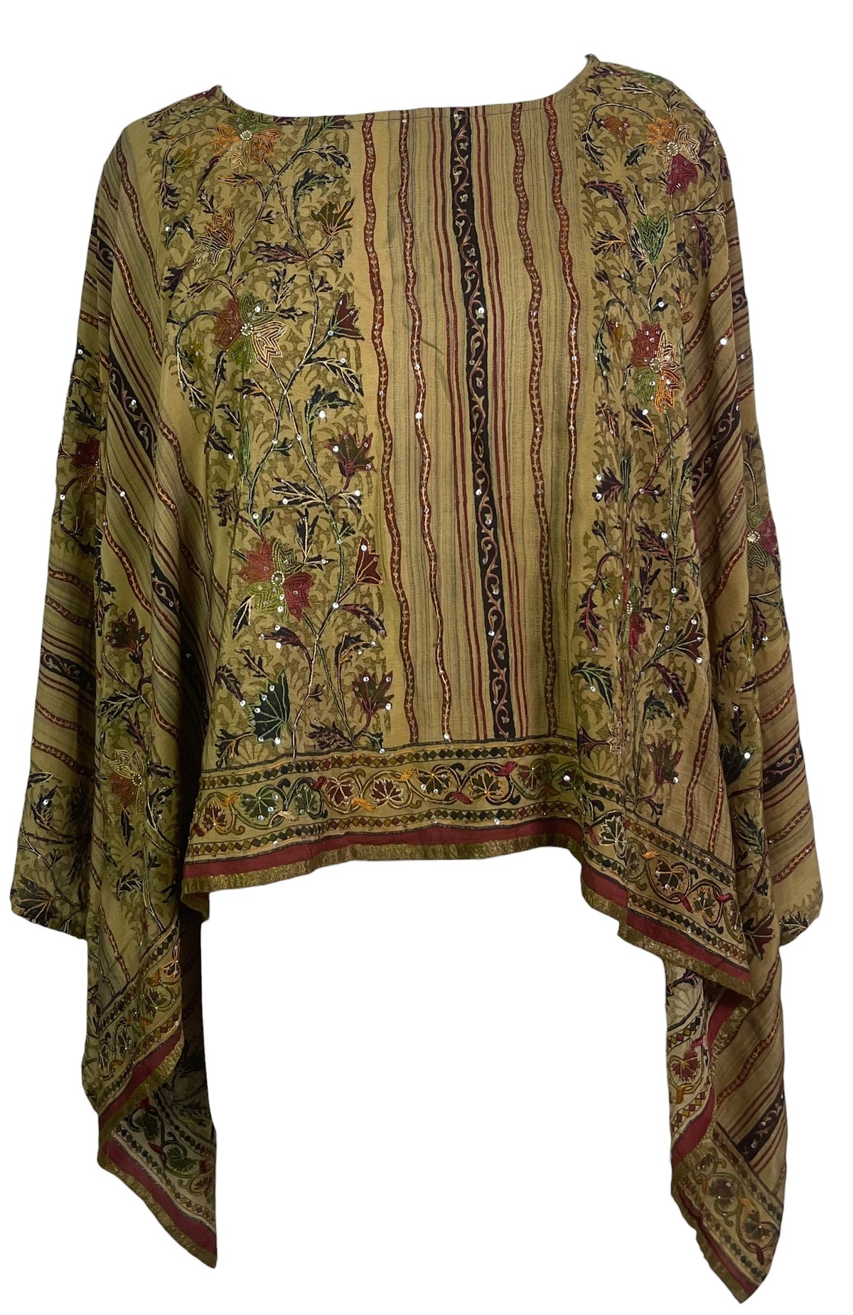 Releases Sunday at 8pm EST PRC9085 Pure Silk Wabi Sabi Capelet Poncho