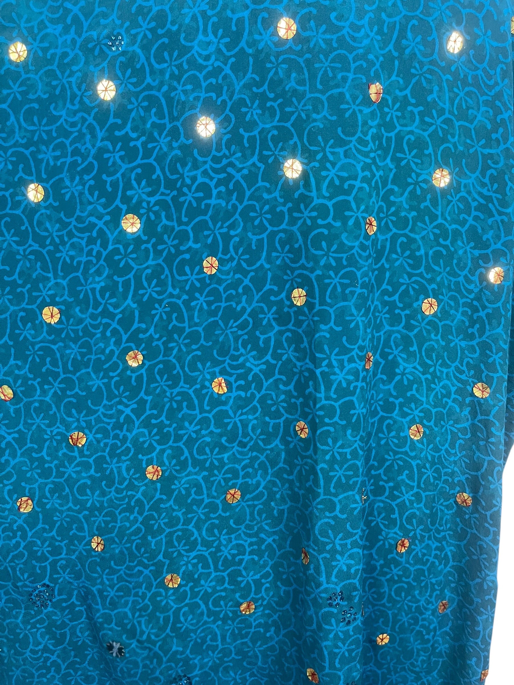 Releases Sunday at 8pm EST PRC9124 Avatar Long Pure Silk Kimono Sleeved Duster with Belt