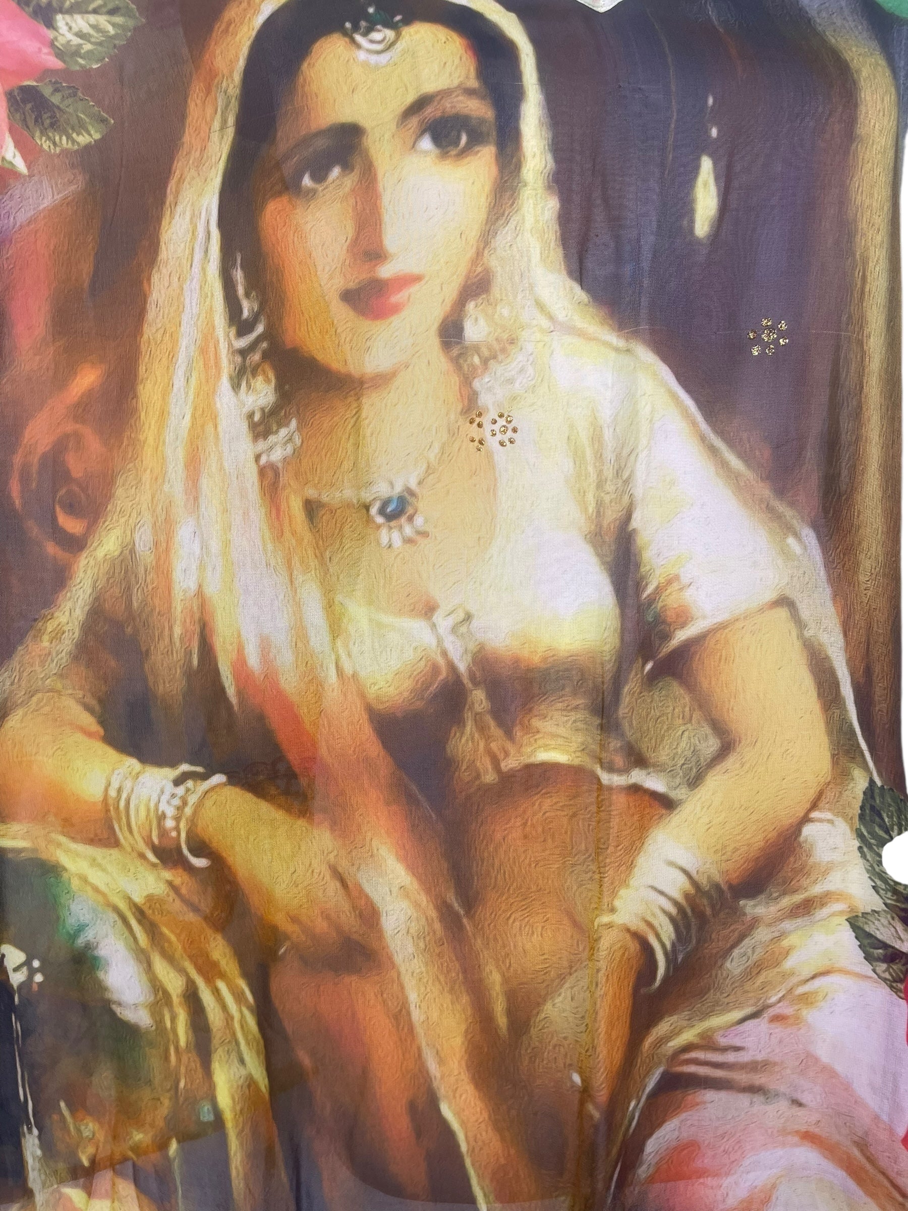 PREVIEW PRG7486 Sheer Wabi Sabi Pure Silk Short Kaftan Tunic With Slits