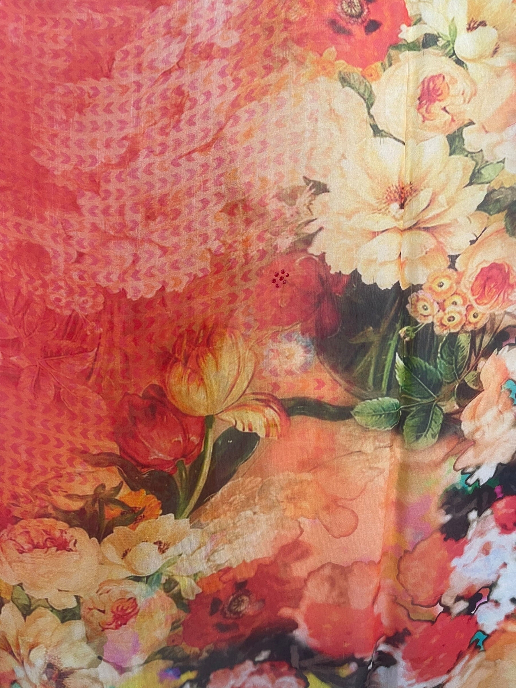 Releases Sunday at 8pm EST PRG8762 Sheer Wabi Sabi Pure Silk Short Kaftan Tunic With Slits