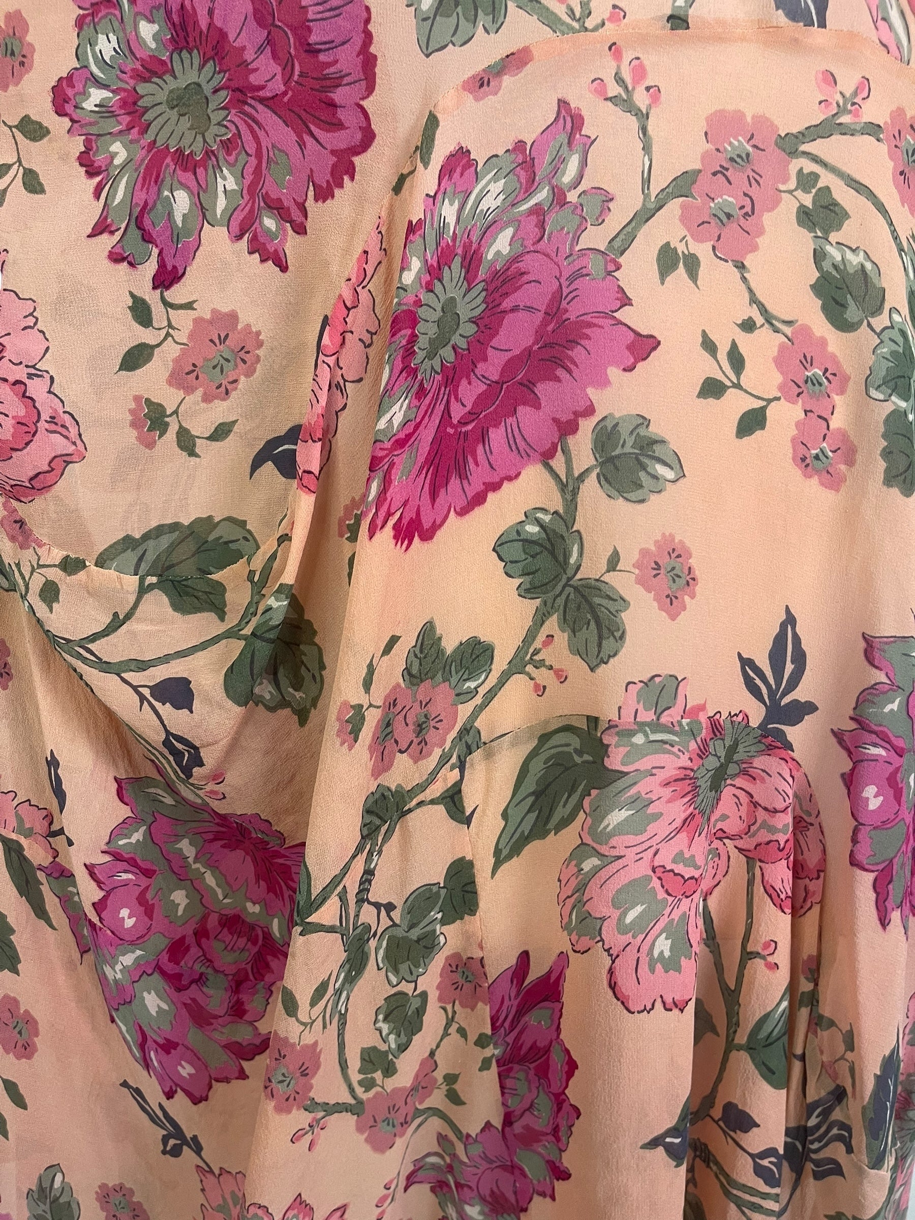 PRG8919 Sheer Wabi Sabi Sculptural Silk Long Tunic Dress by 15 FEBRUARY 2026 – Handmade ethical Sculptural Dress from sariKNOTsari using upcycled silk. Designed in Canada for travel and slow fashion, loved from Toronto to LA to Sydney.
