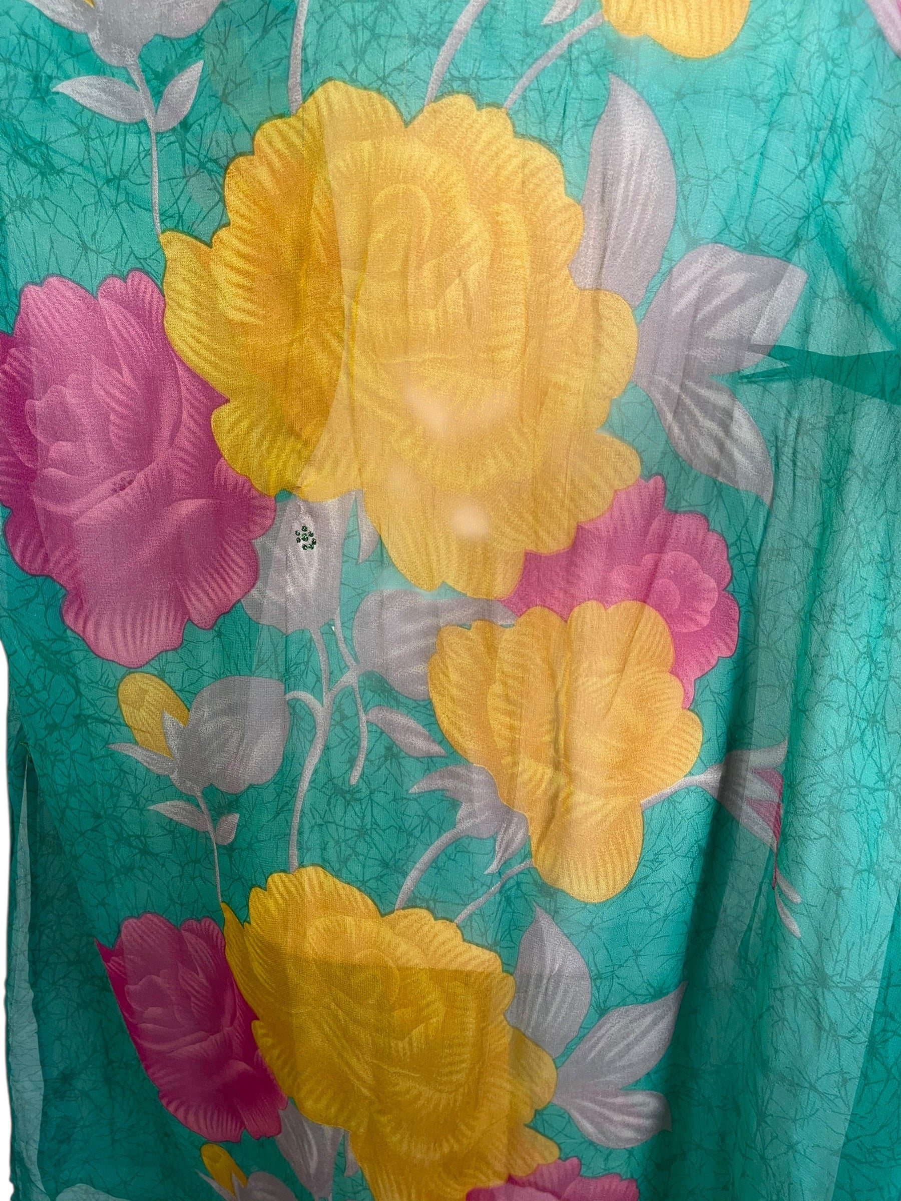 Releases Sunday at 8pm EST PRG8952 Sheer Wabi Sabi Pure Silk Maxi Kaftan