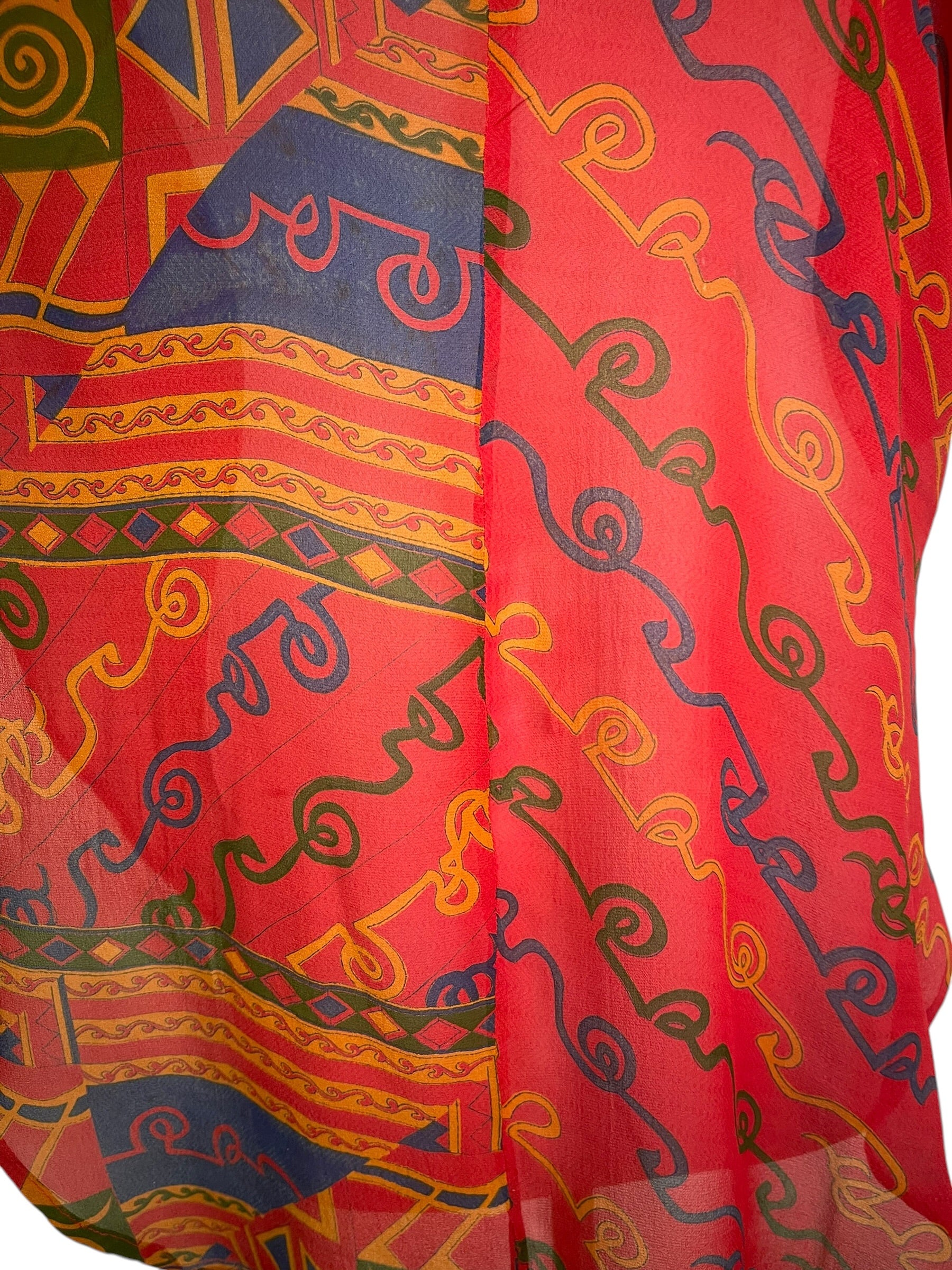 Releases Sunday at 8pm EST PRG9205 Sheer Wabi Sabi Pure Silk Waterfall Top