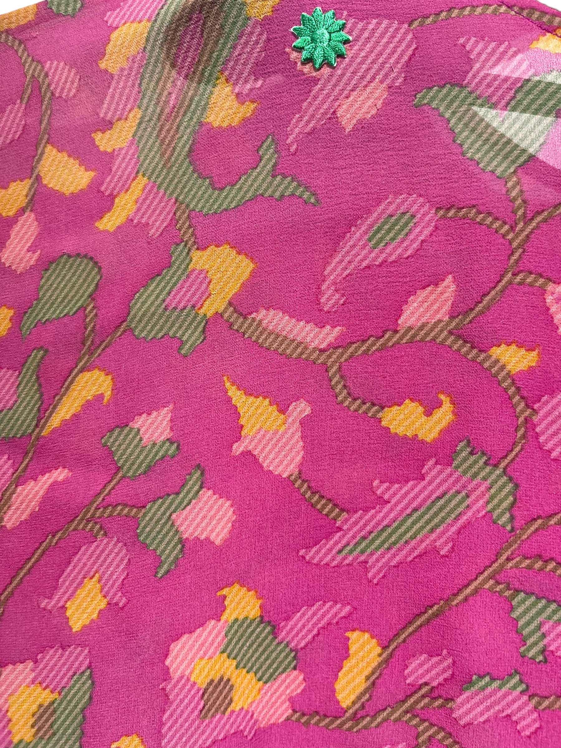 FINAL SALE PRG4863 Sheer Avatar Pure Silk Hi Lo Top