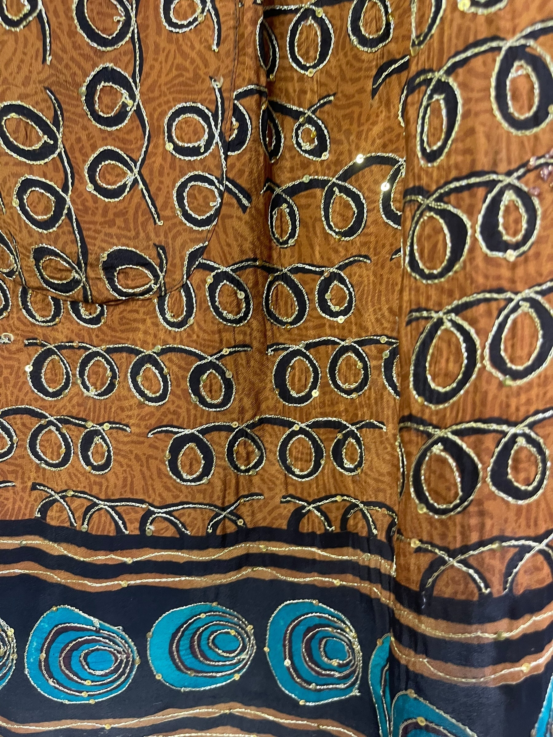 PRC6728 Avatar Pure Silk Boxy Babydoll Dress