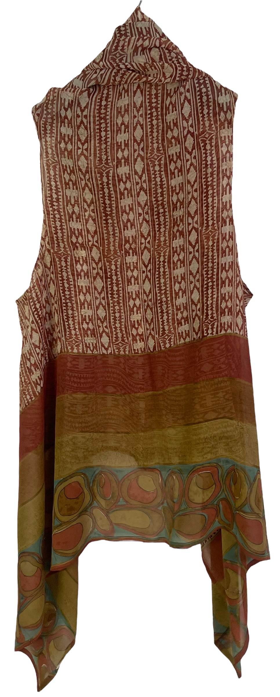 PRG6486 Sheer Avatar Pure Silk Versatile Vest