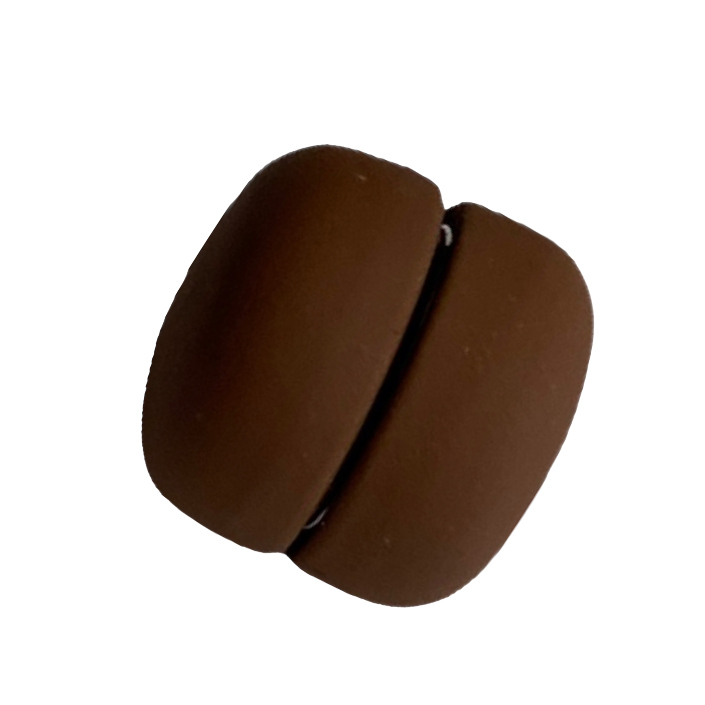 Rich Coffee Simple Magnetic Button