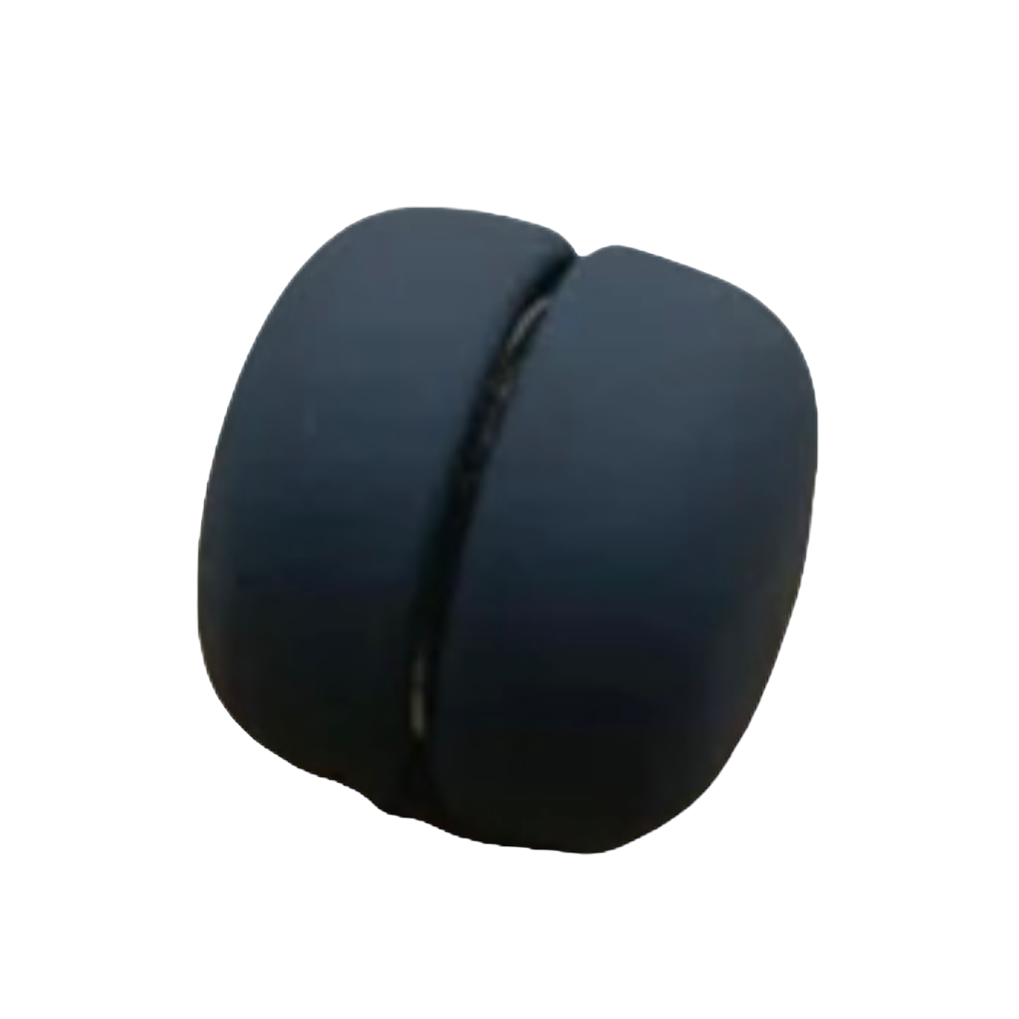 Bluish Grey Denim Simple Magnetic Button