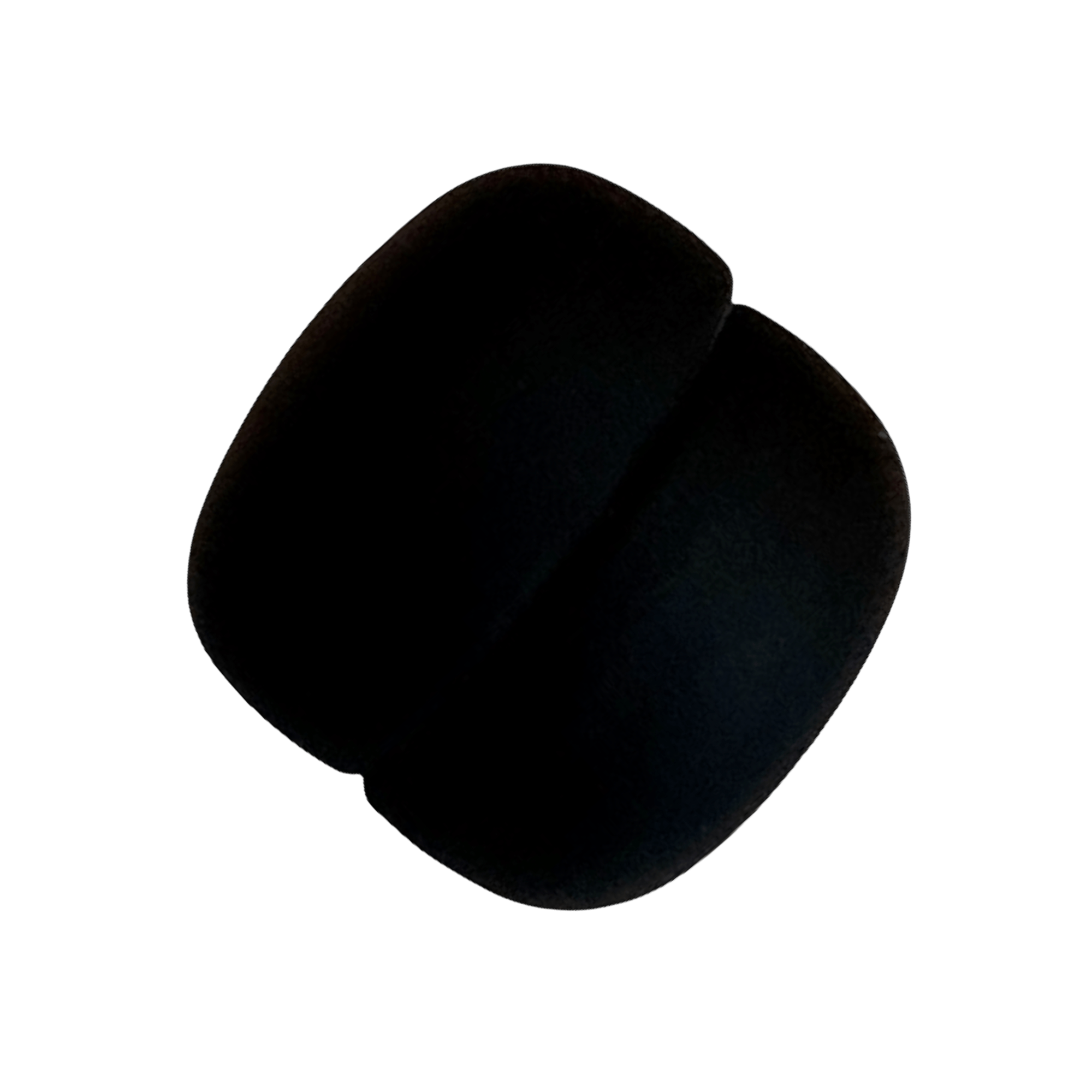 Black Simple Magnetic Button