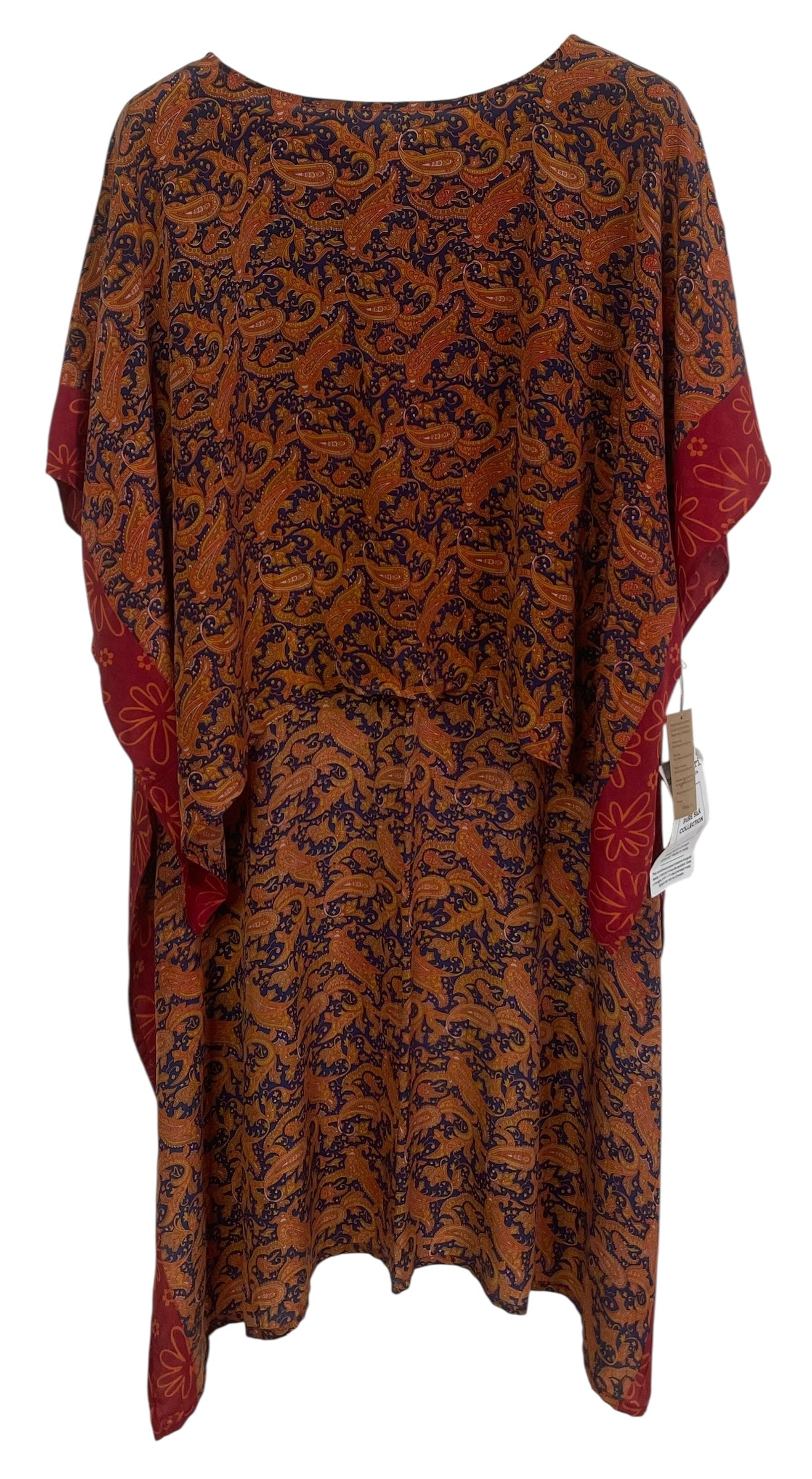 PRC7695 Wabi Sabi Pure Silk Hi Lo Top