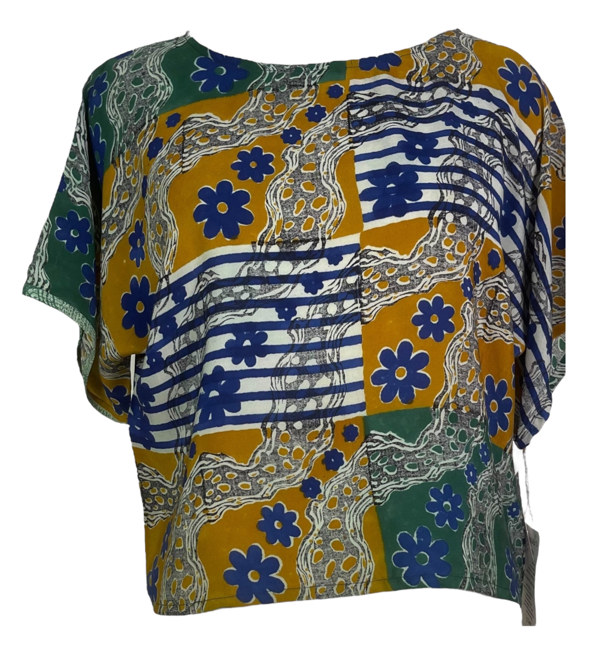 PRC5499 Avatar Pure Silk Boxy Top