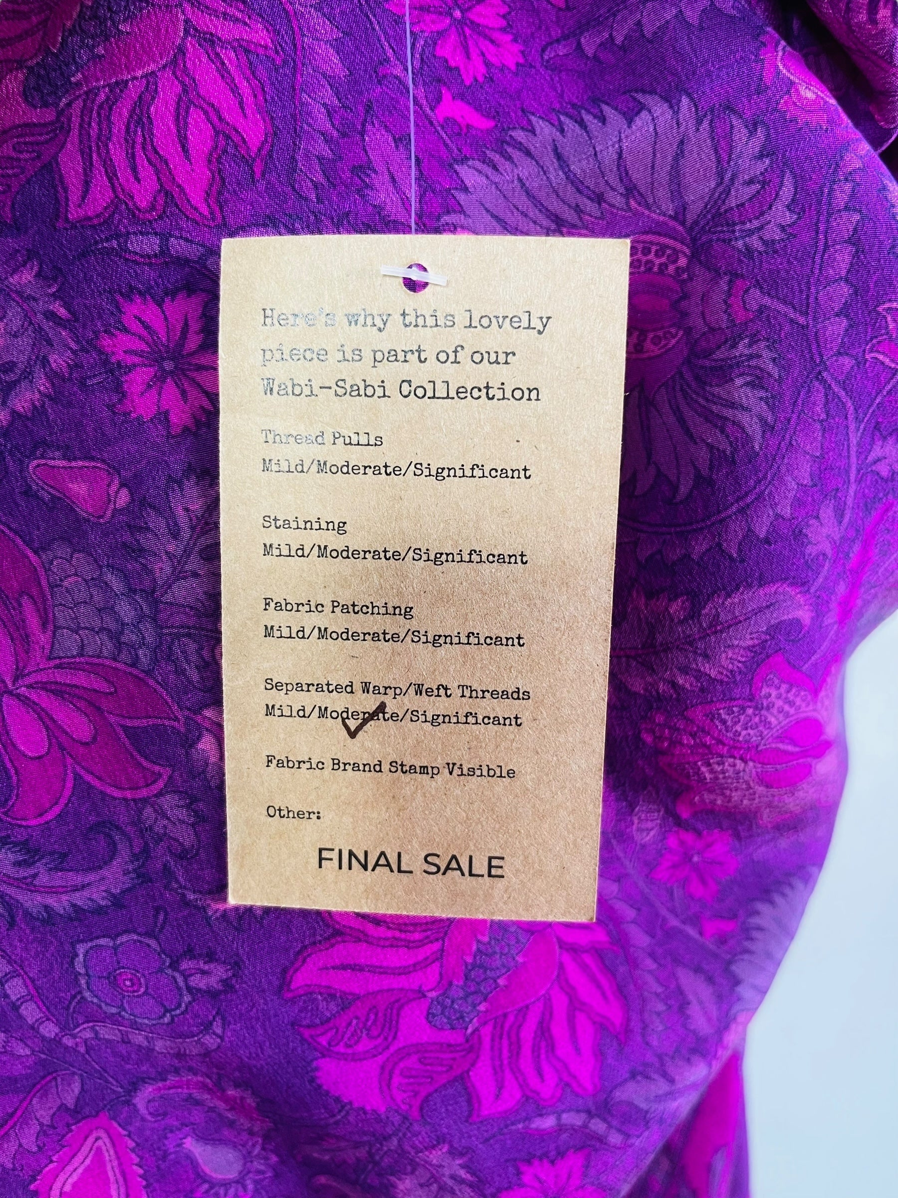 PRC6960 Wabi Sabi Pure Silk Cardigan