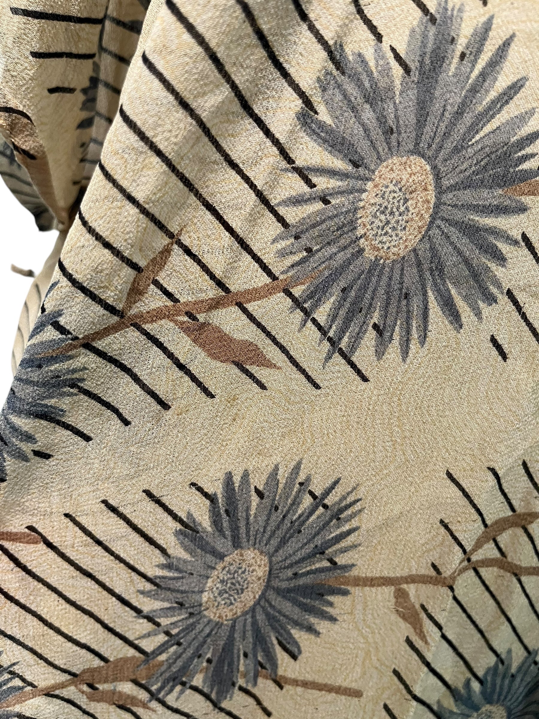 PRG7566 Sheer Wabi Sabi Pure Silk Waterfall Top