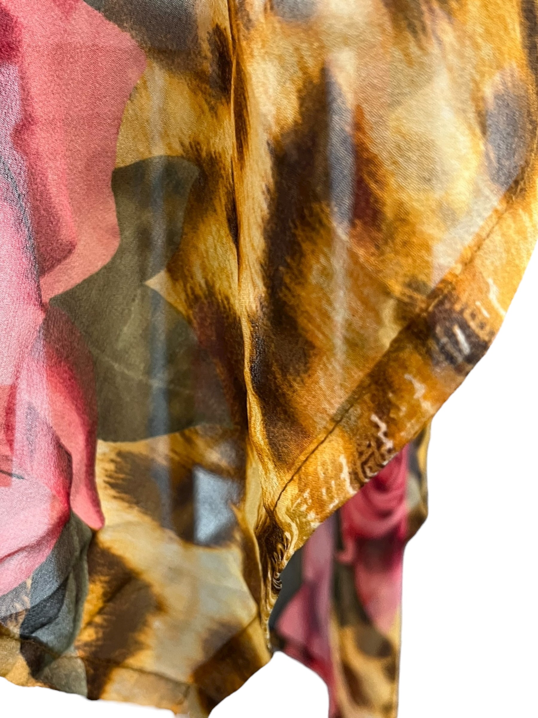 PRG7433B Sheer Wabi Sabi Pure Silk Versatile Vest