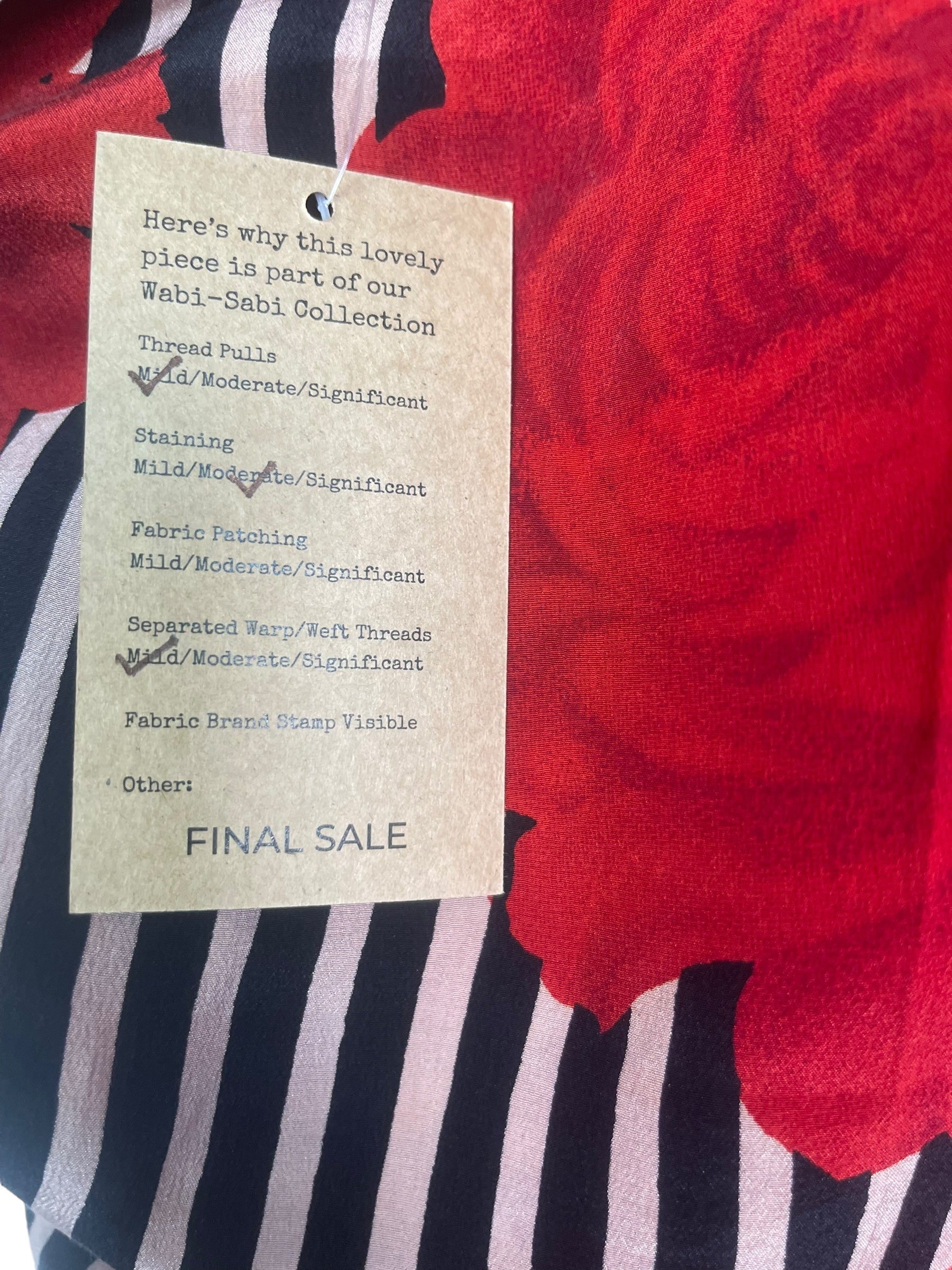 PRC8221 Wabi Sabi Pure Silk Hi Lo Top