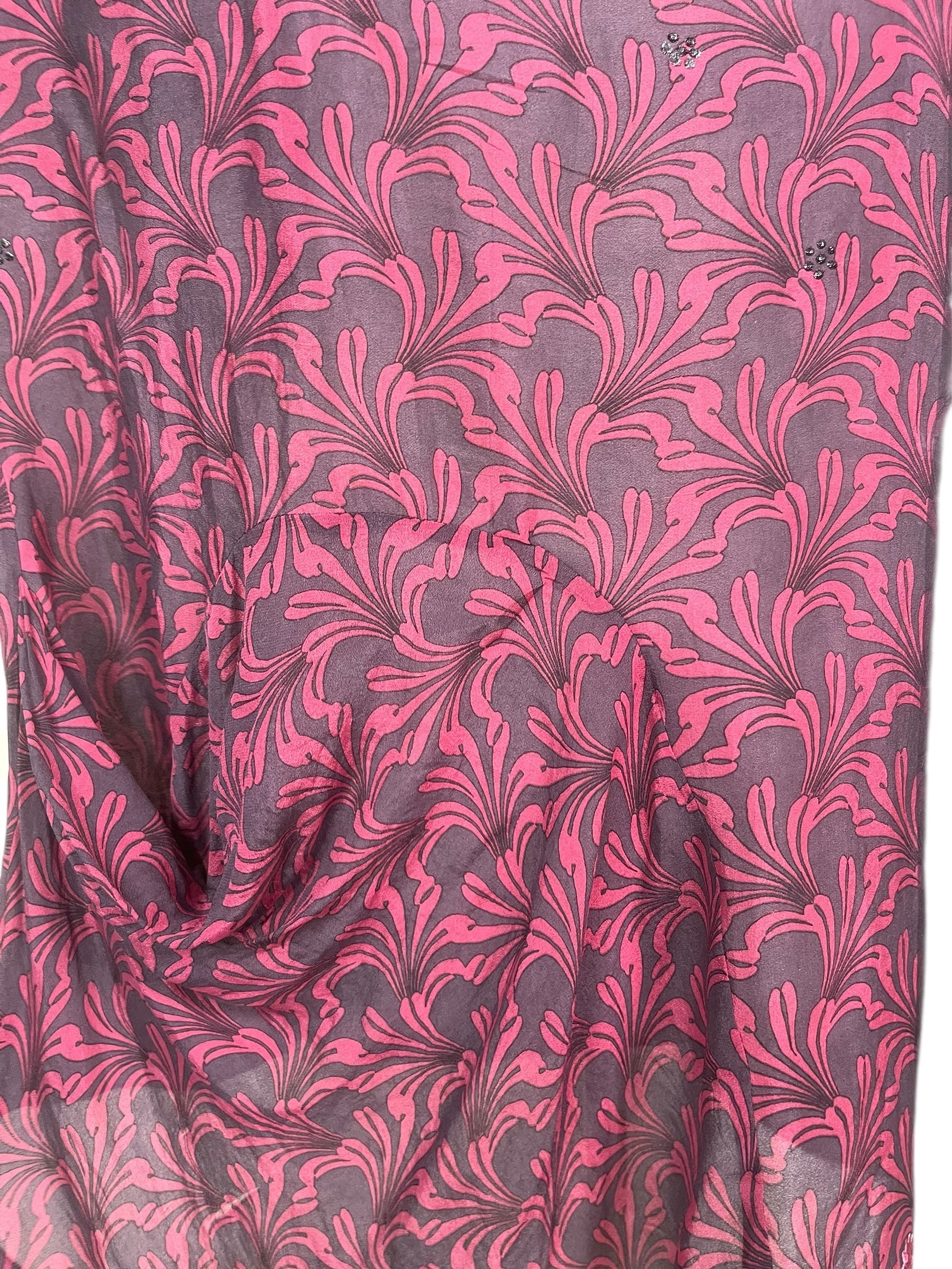 PRC8458 Avatar Pure Silk Self Pocket Tunic Dress