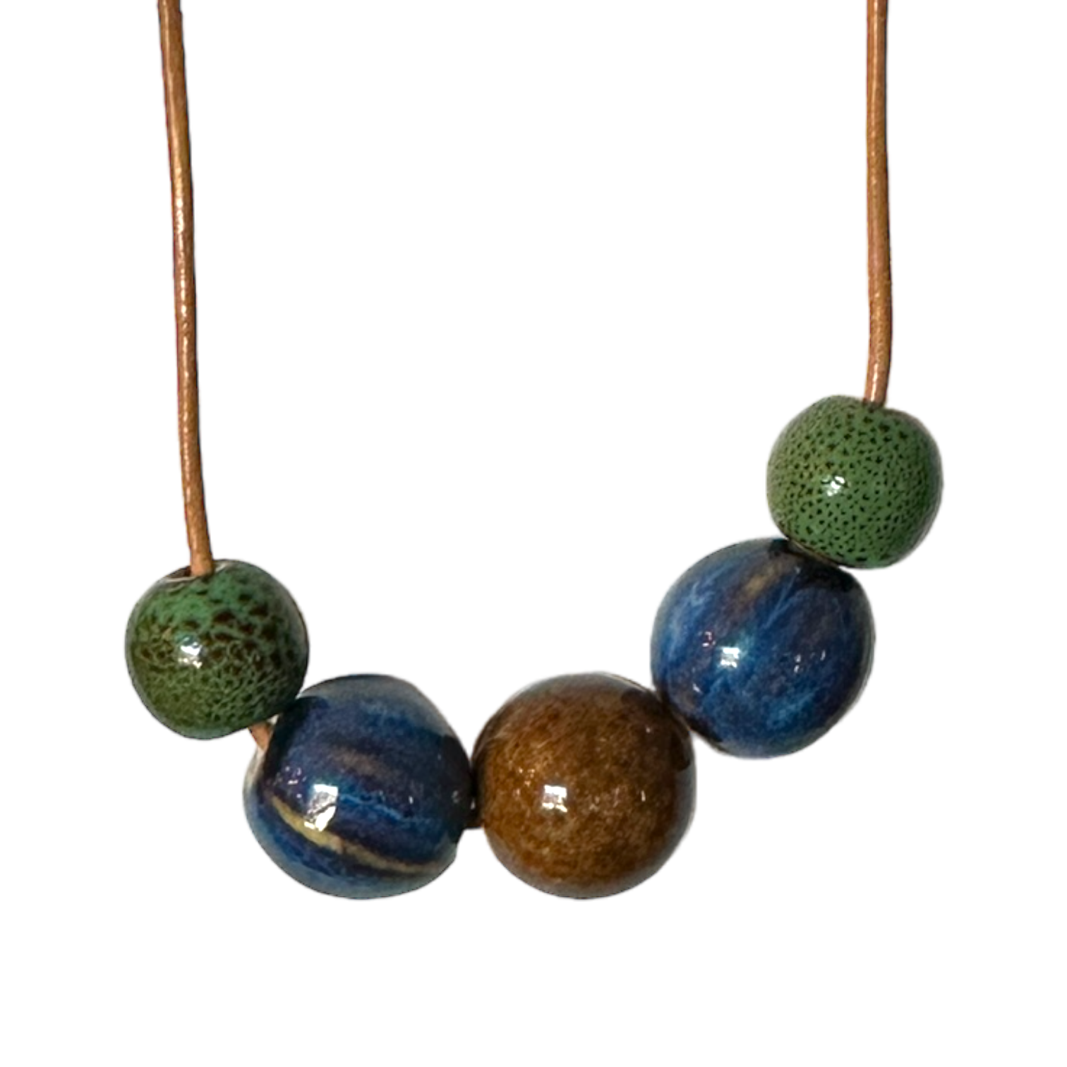 Superior Pop of Color Beaded Necklace