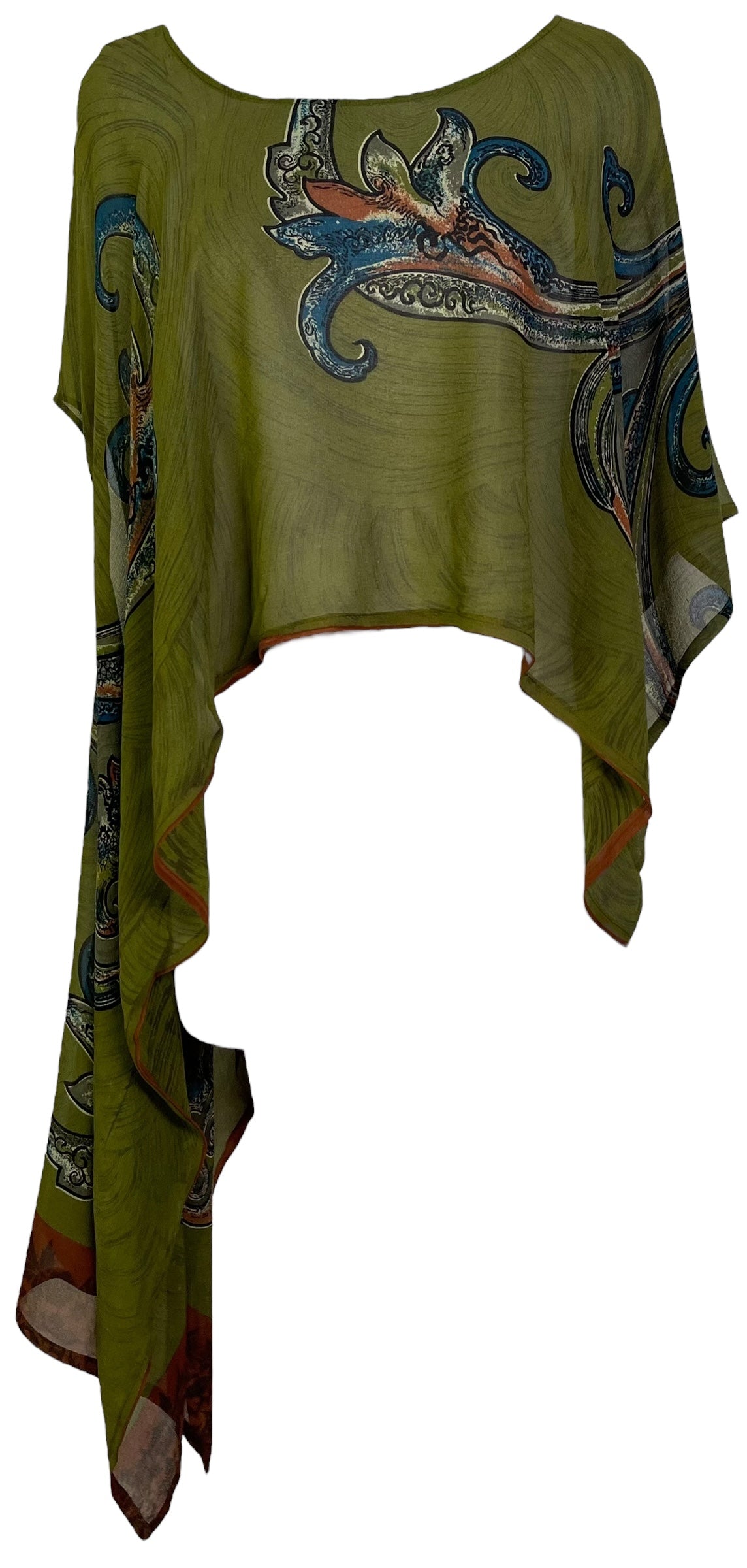 PRG7131A Sheer Avatar Pure Silk Versatile Vest