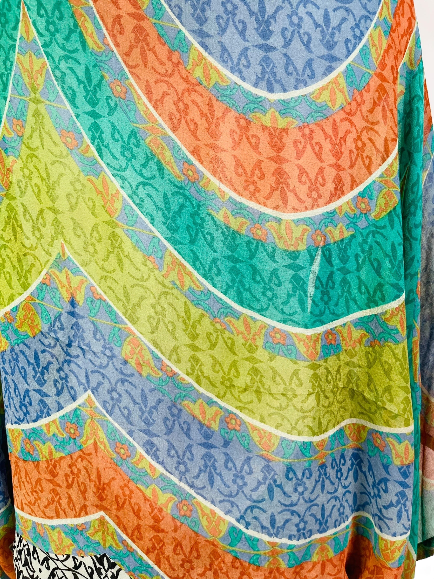 PRG7363 Sheer Wabi Sabi Pure Silk Shrug